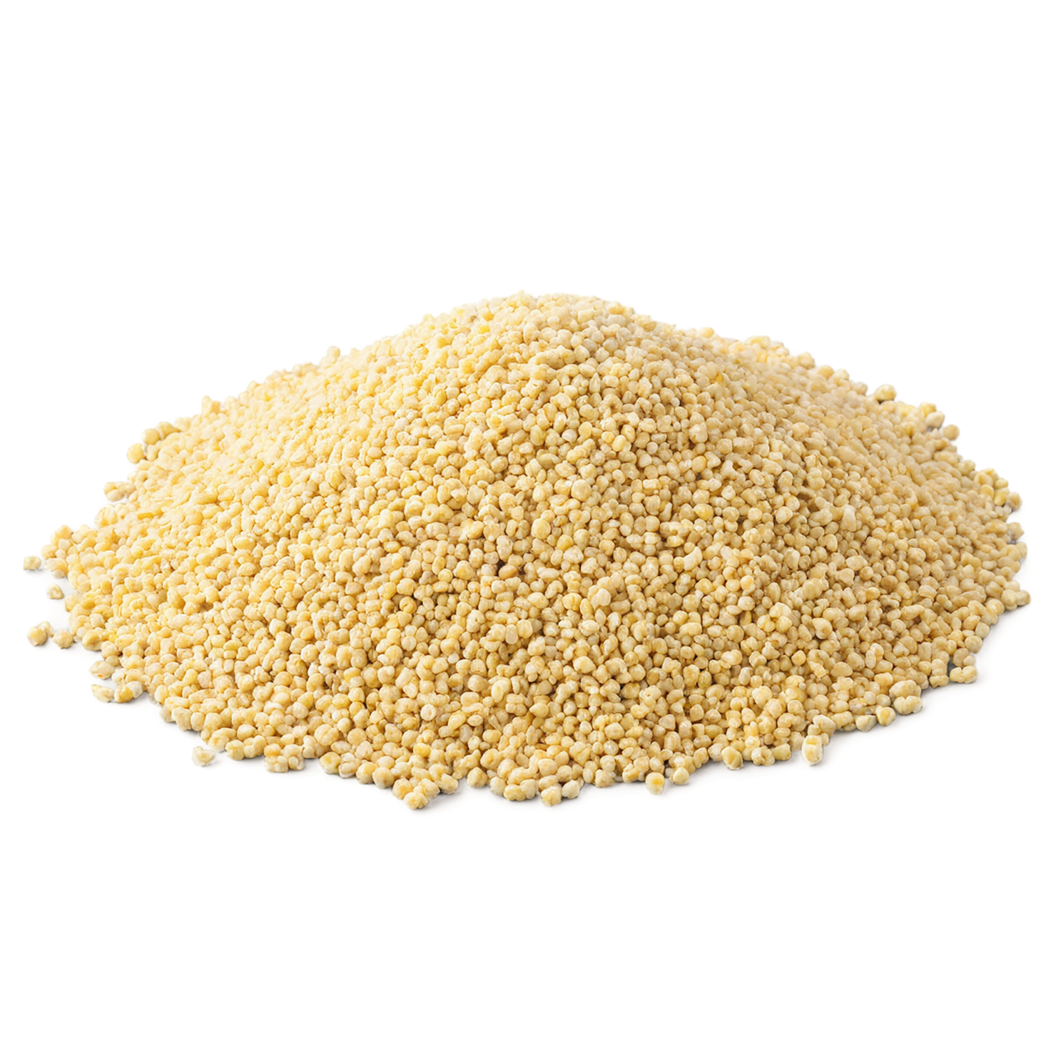 Millet grains isolated on transparent background, #6185