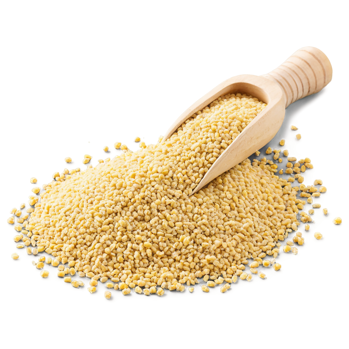 Millet grains isolated on transparent background, #6191