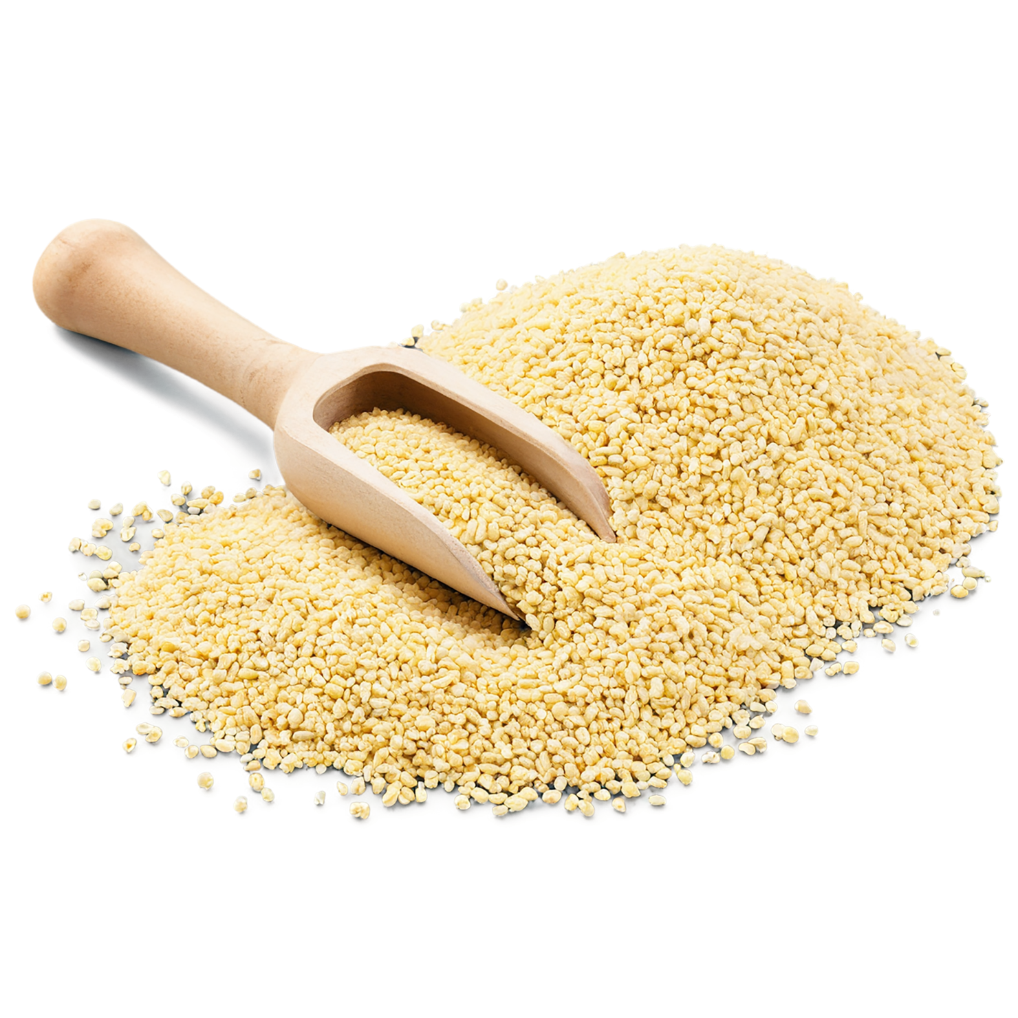 Millet grains isolated on transparent background, #6195