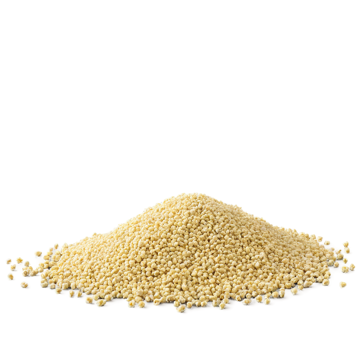 Millet grains isolated on transparent background, #6200