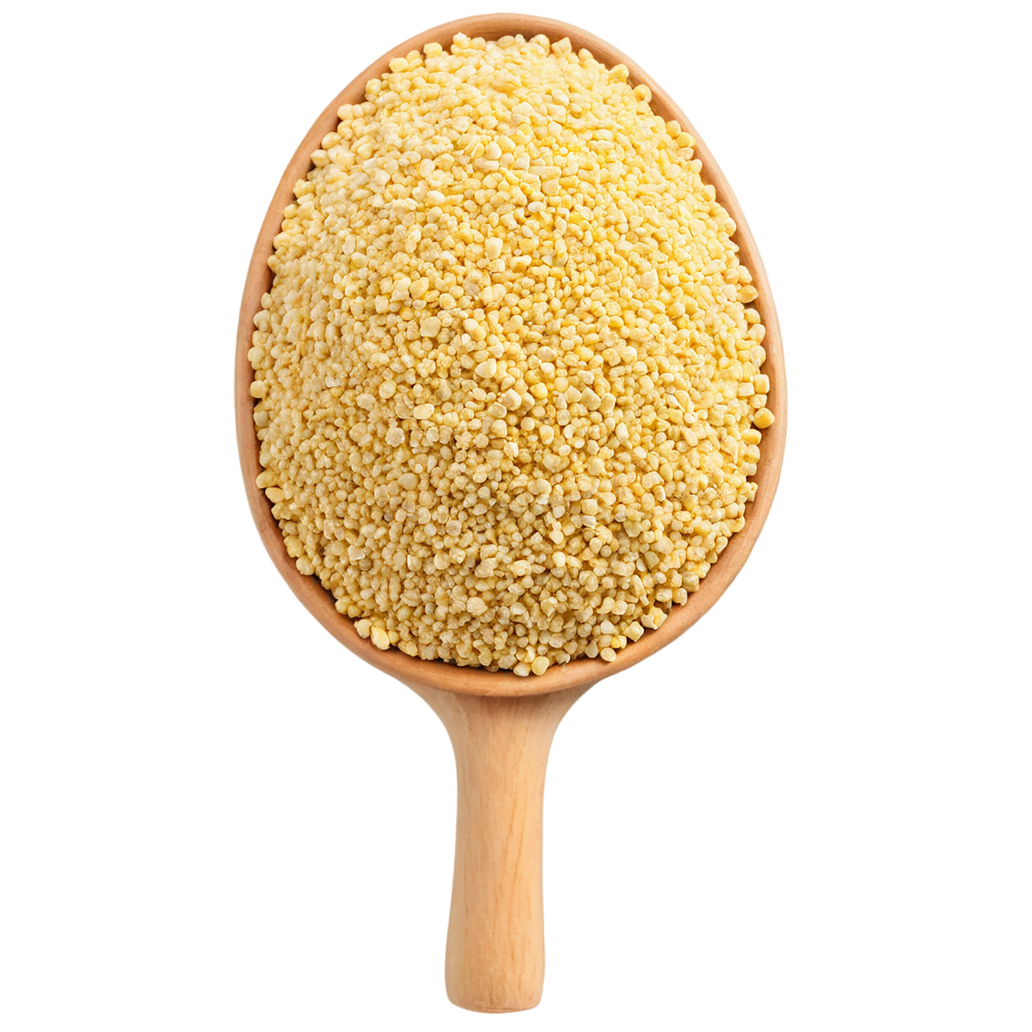 Millet grains isolated on transparent background, #6204