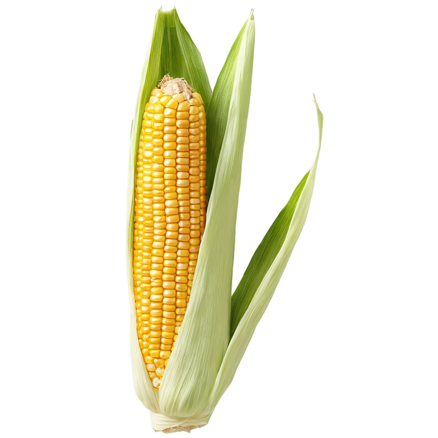 Corn grains isolated on transparent background, #6302