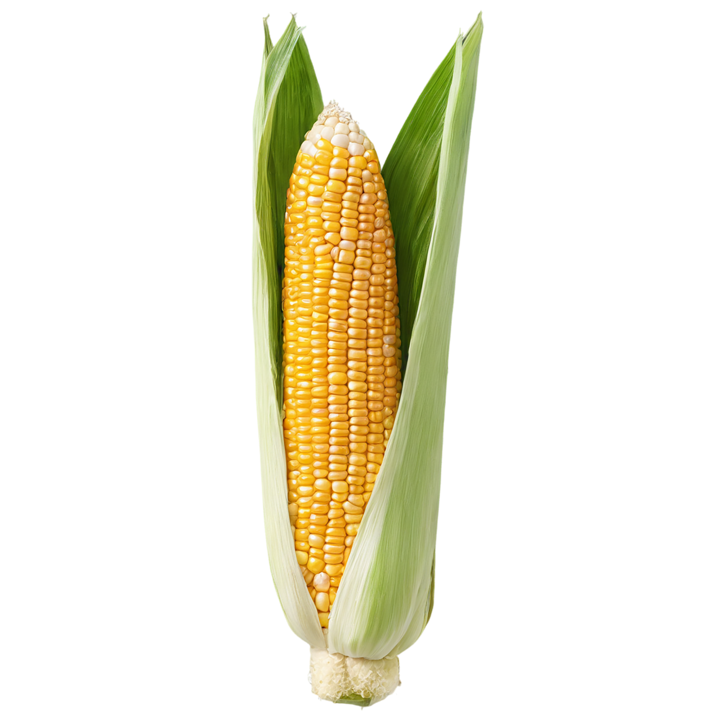 Corn grains isolated on transparent background, #6303