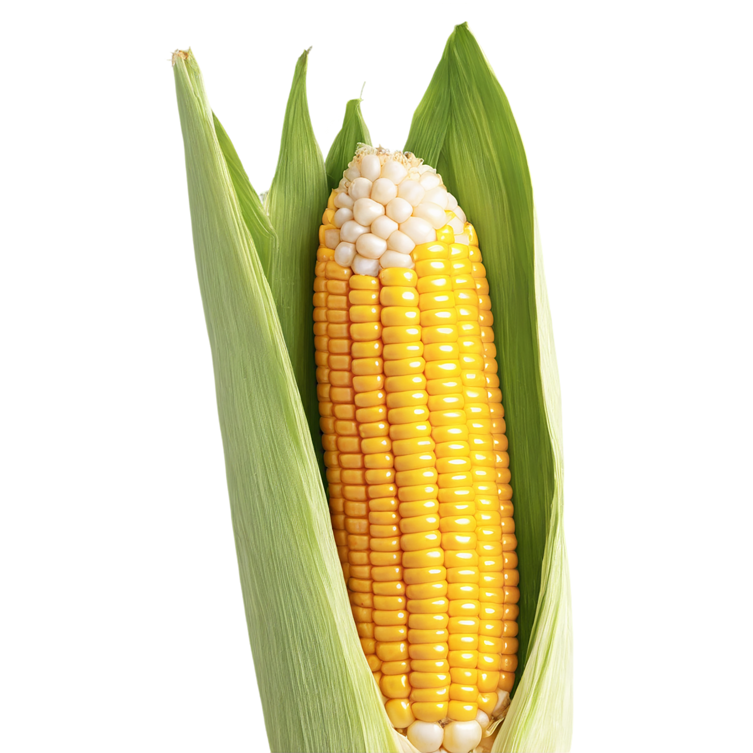 Corn grains isolated on transparent background, #6307