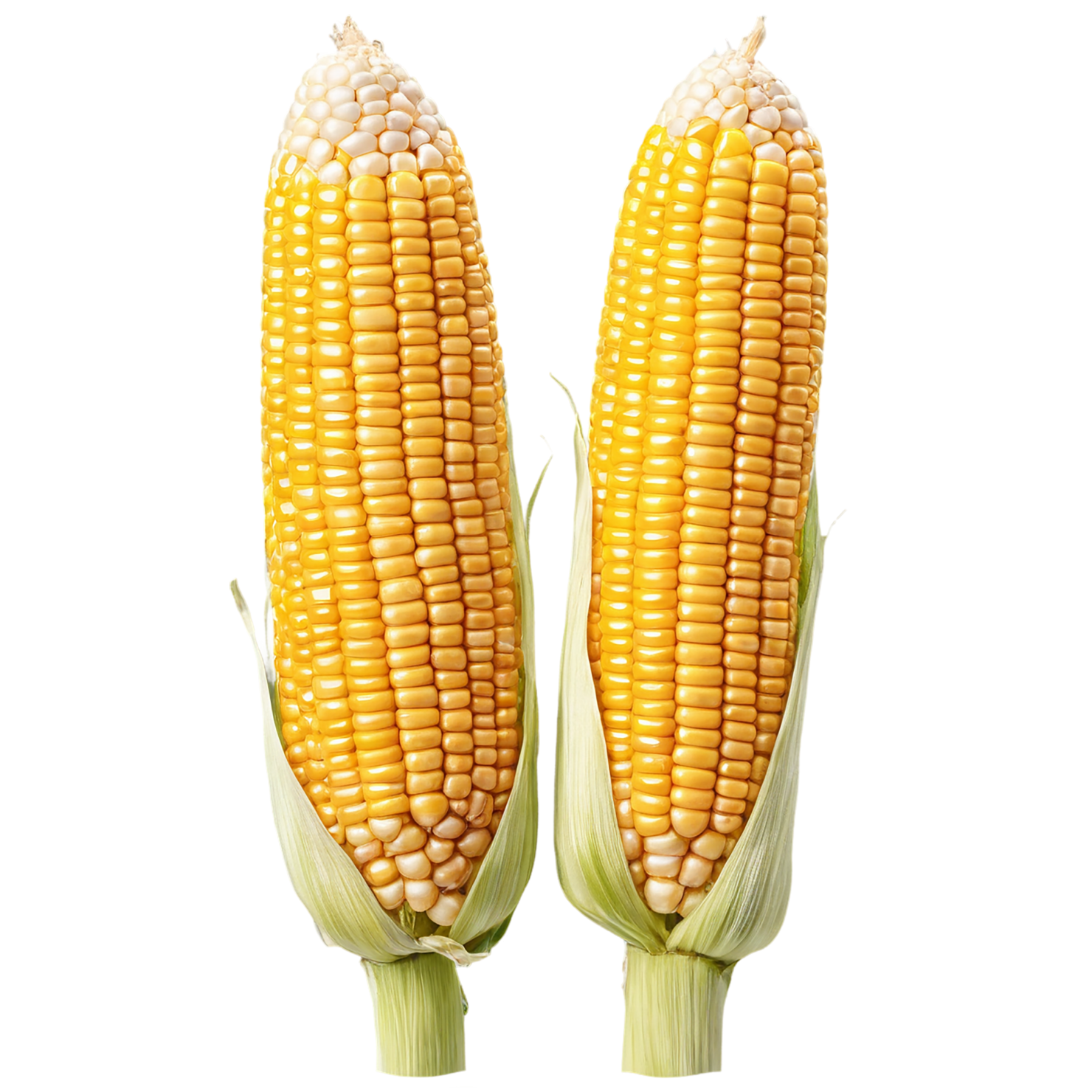 Corn grains isolated on transparent background, #6310