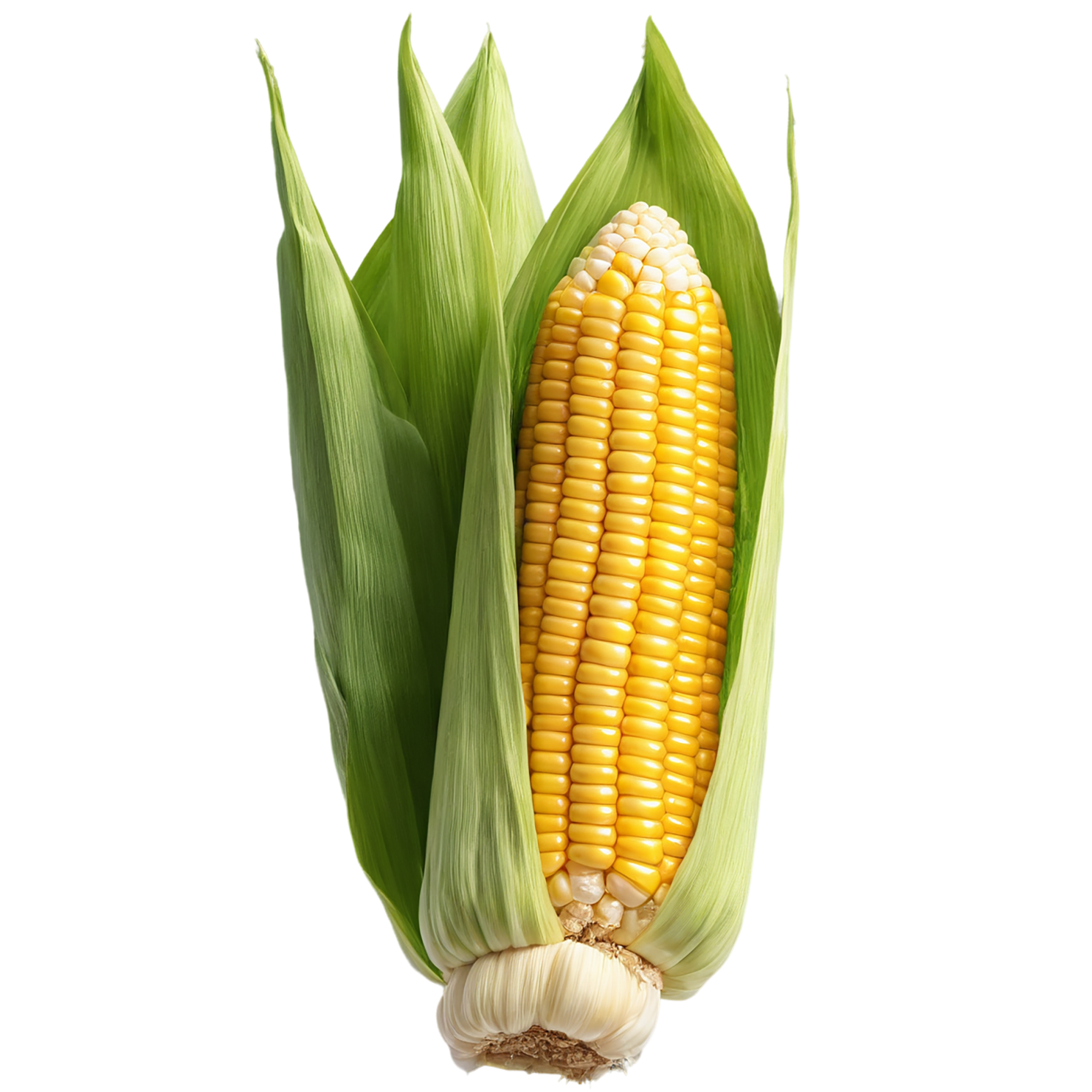 Corn grains isolated on transparent background, #6311