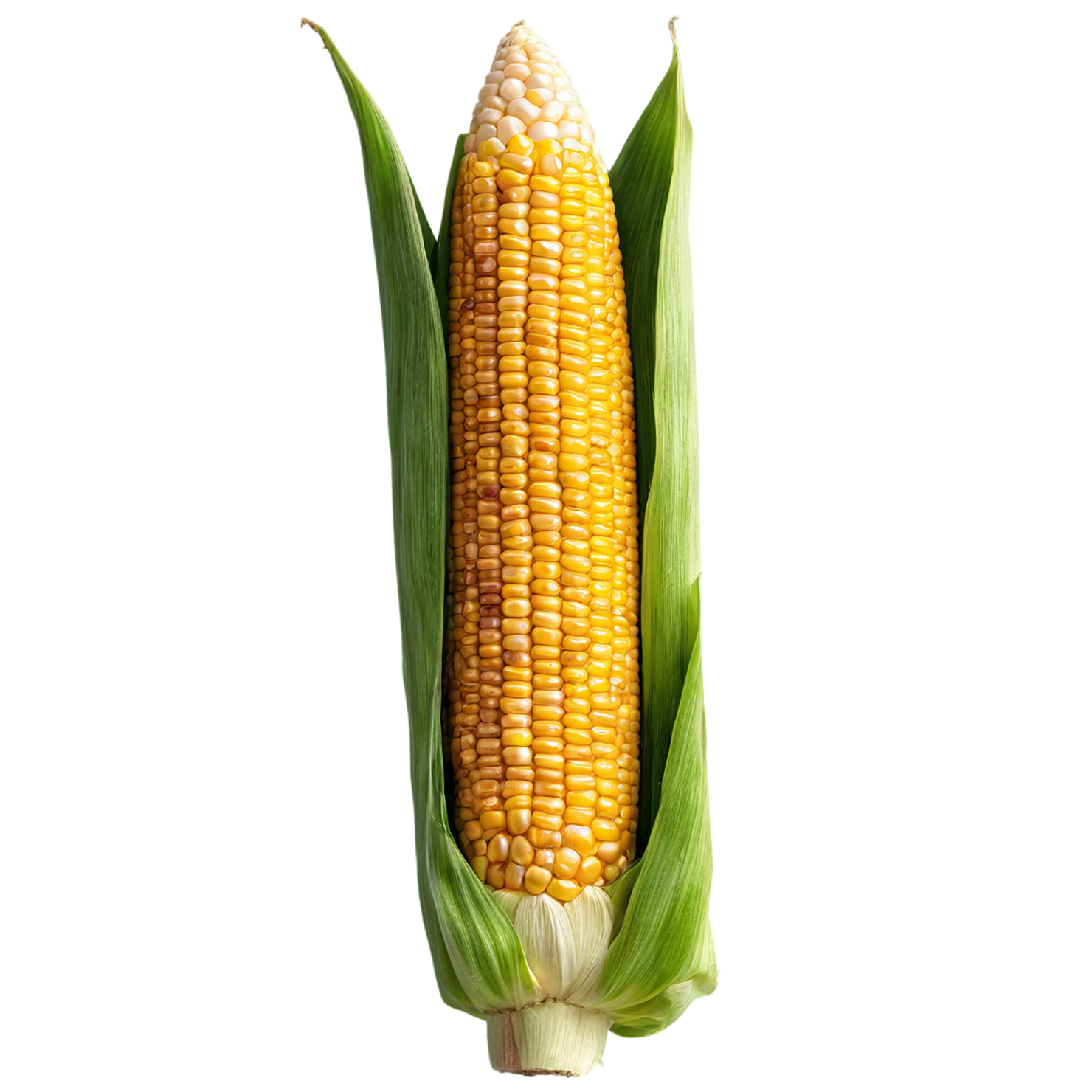 Corn grains isolated on transparent background, #6313