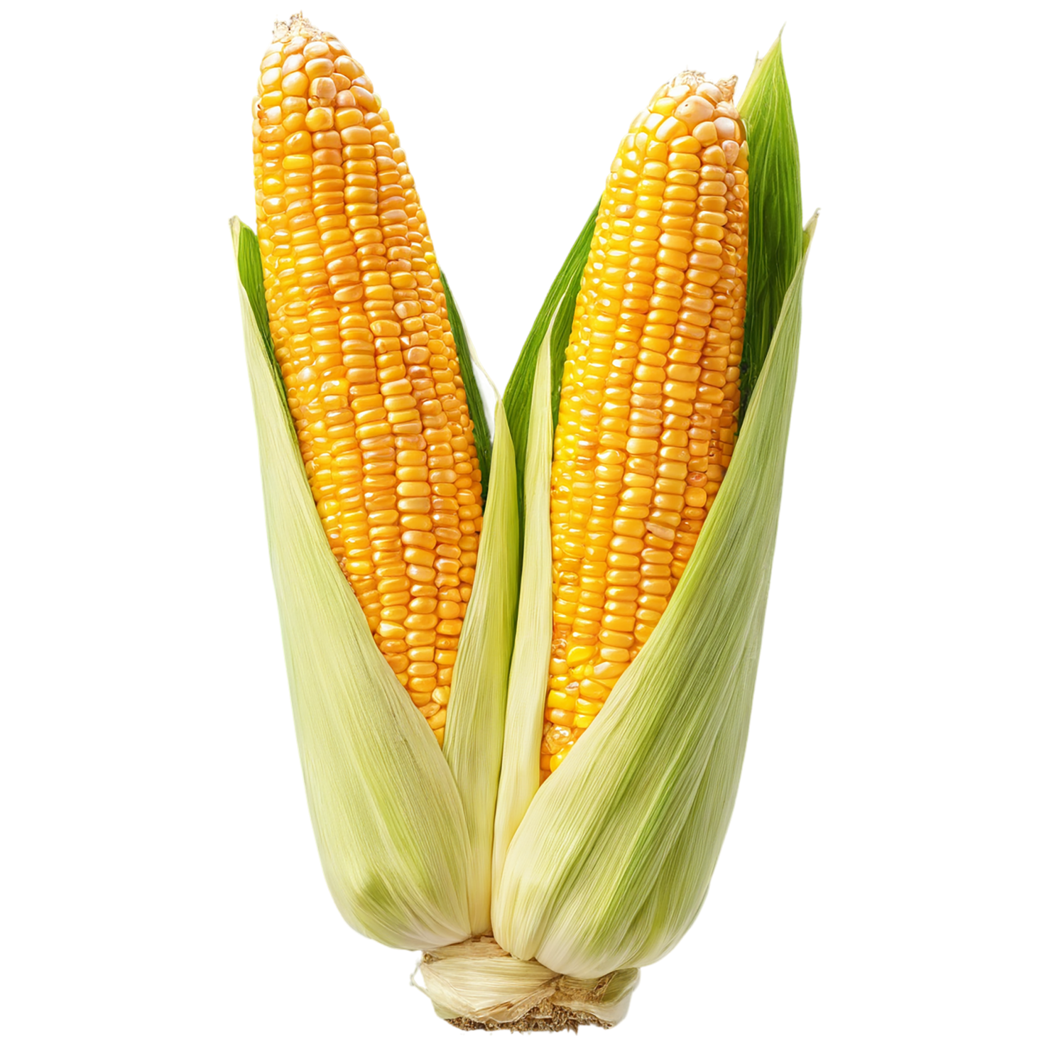 Corn grains isolated on transparent background, #6318