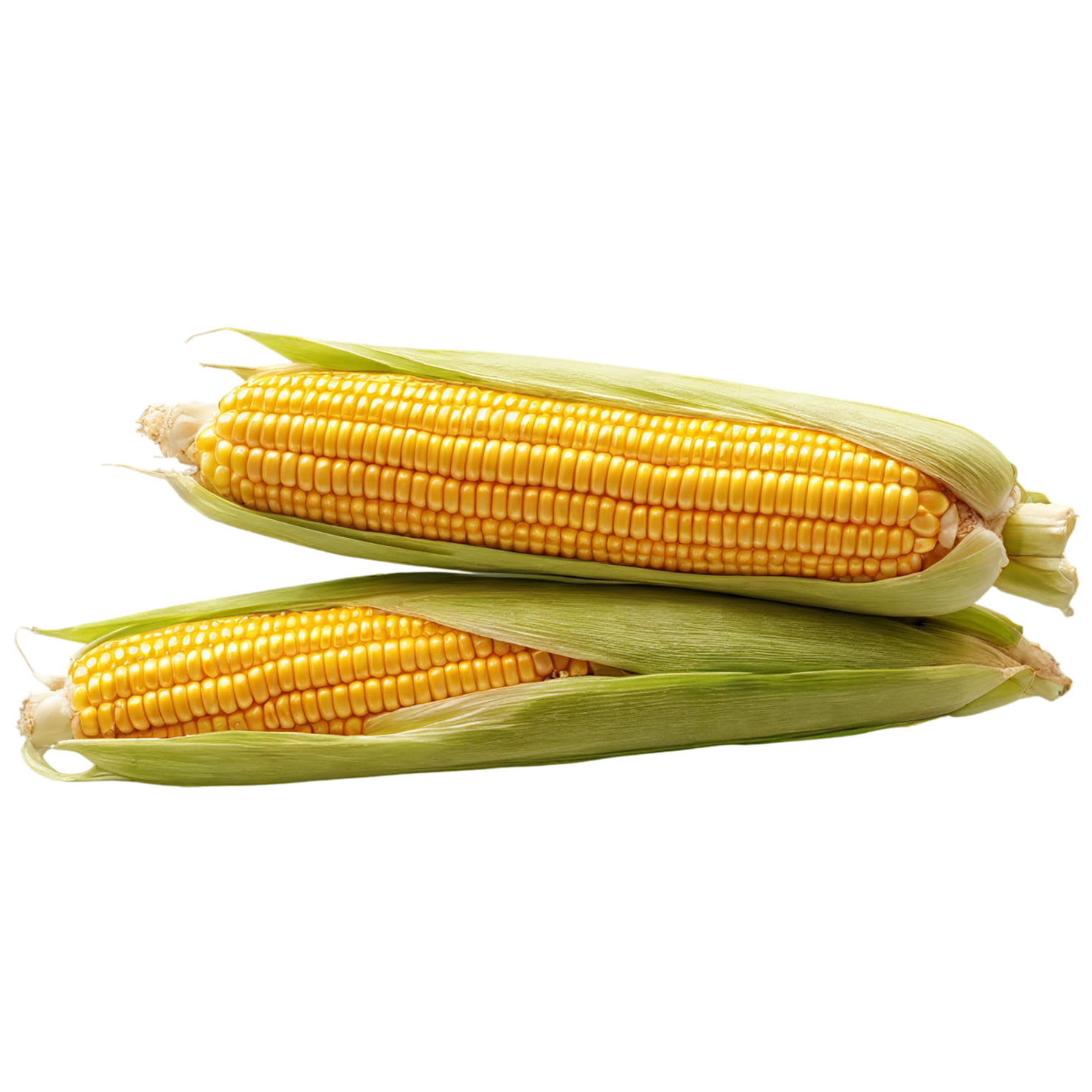 Corn grains isolated on transparent background, #6319