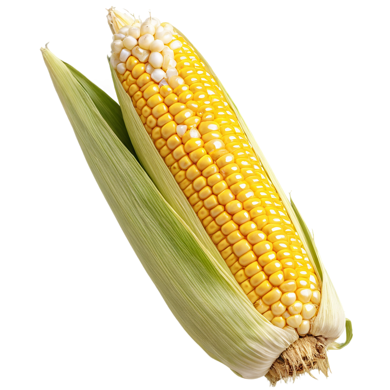 Corn grains isolated on transparent background, #6320
