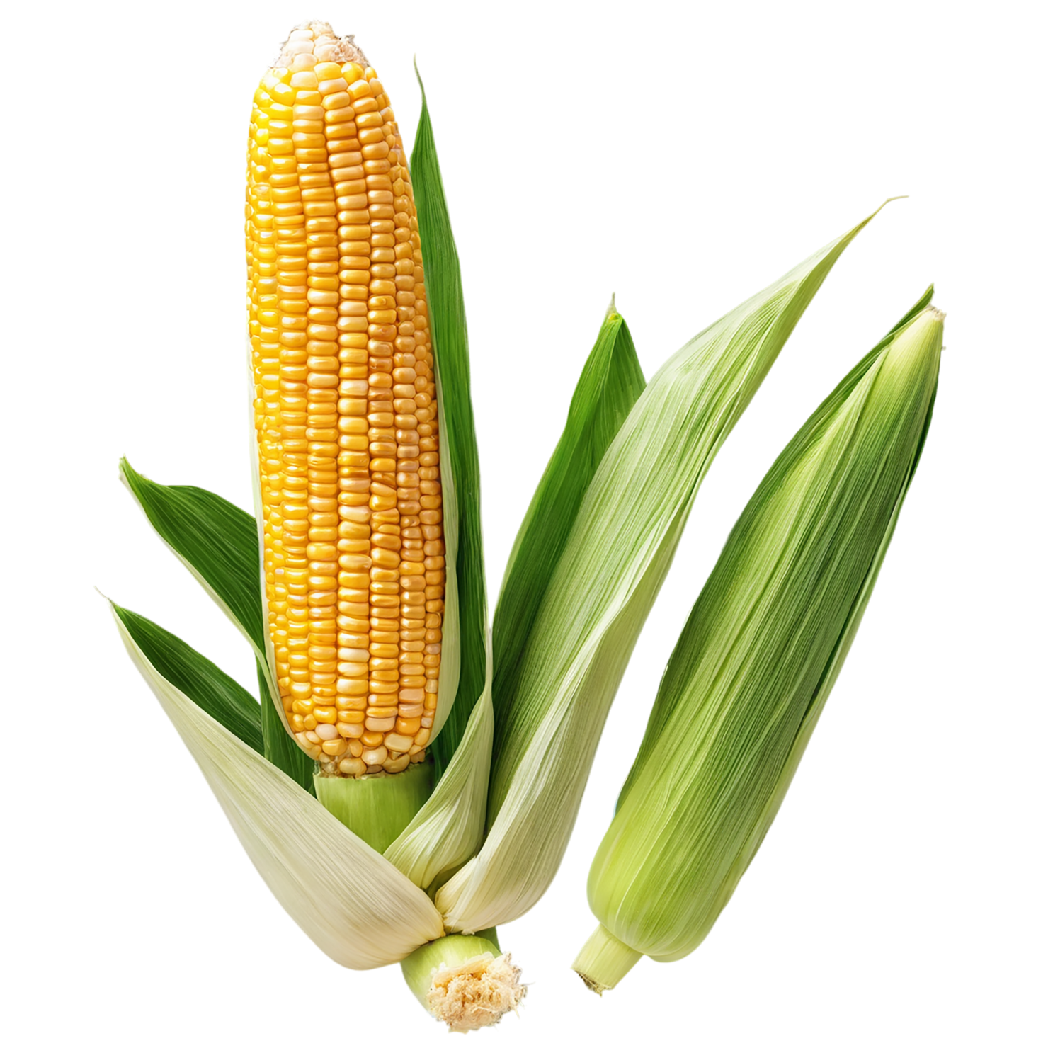 Corn grains isolated on transparent background, #6322