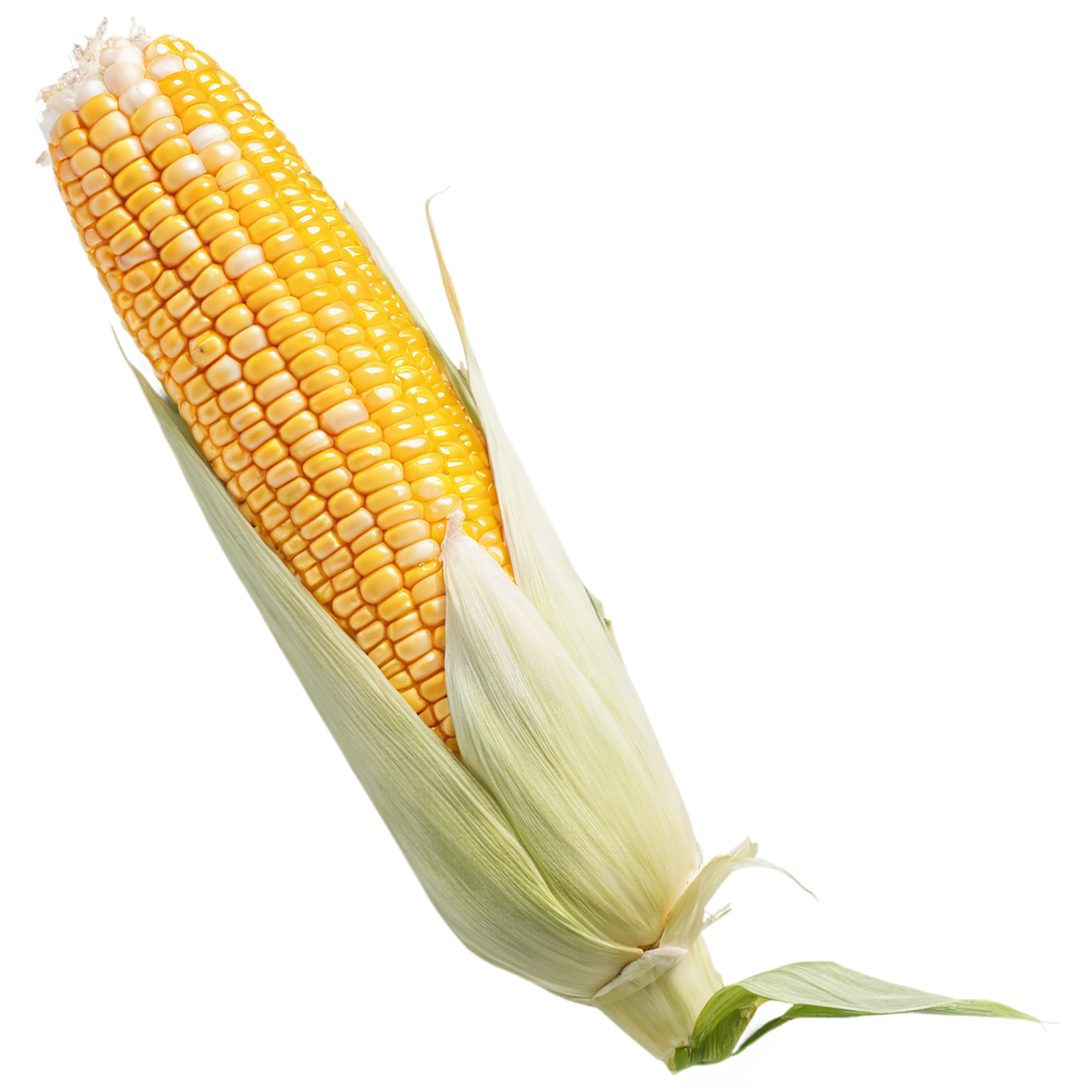 Corn grains isolated on transparent background, #6326