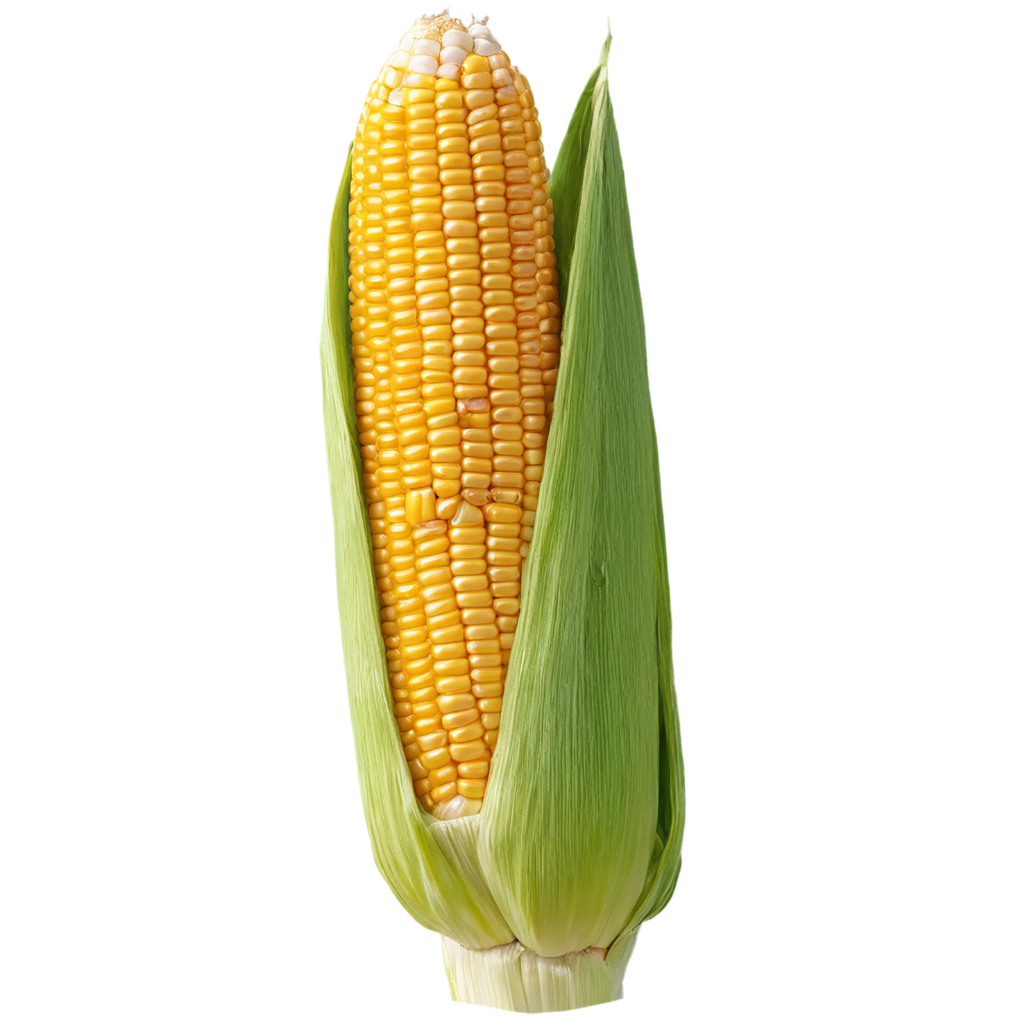 Corn grains isolated on transparent background, #6337
