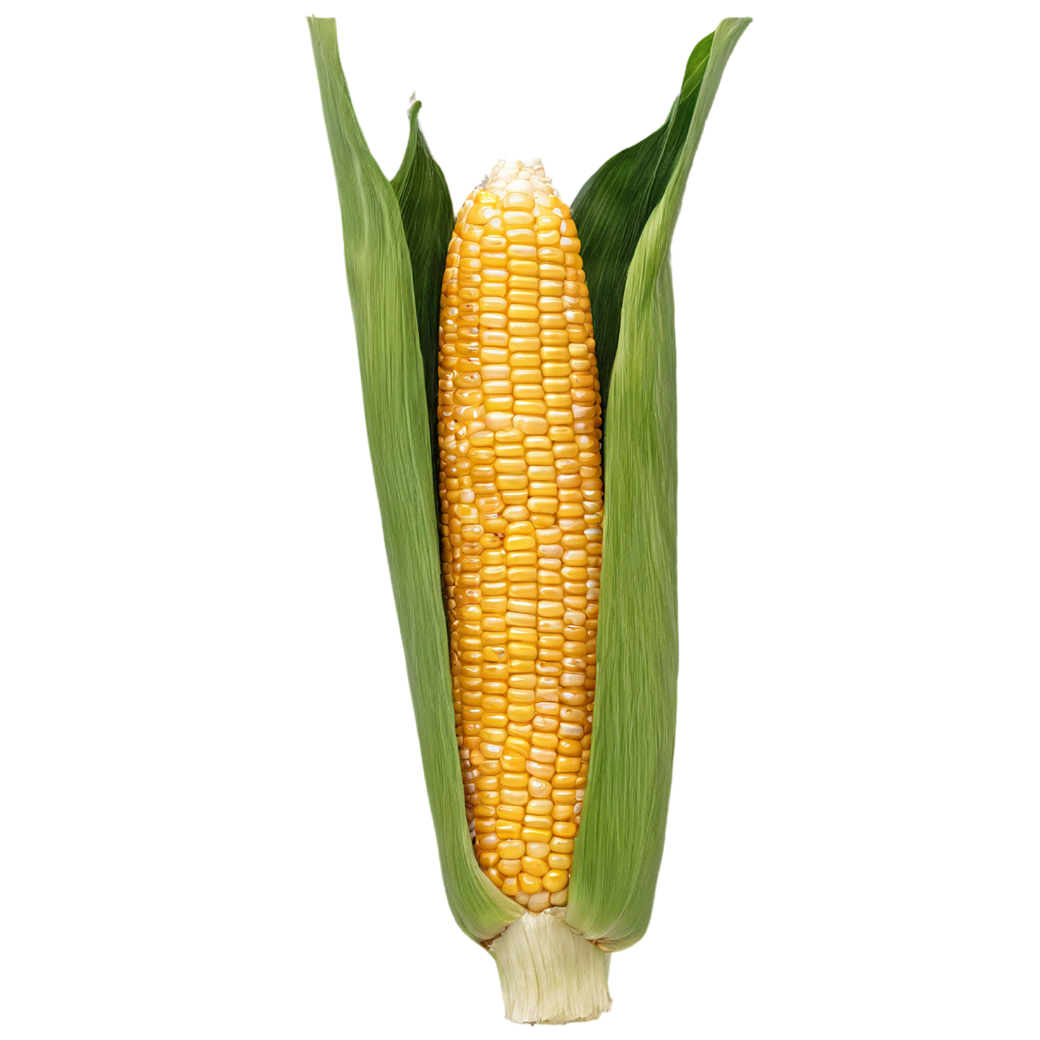 Corn grains isolated on transparent background, #6339