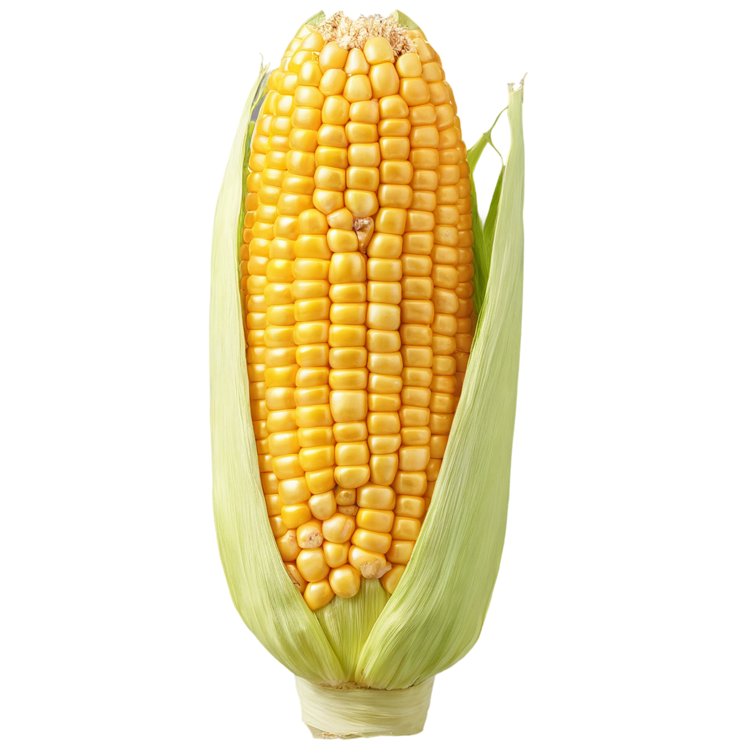 Corn grains isolated on transparent background, #6348
