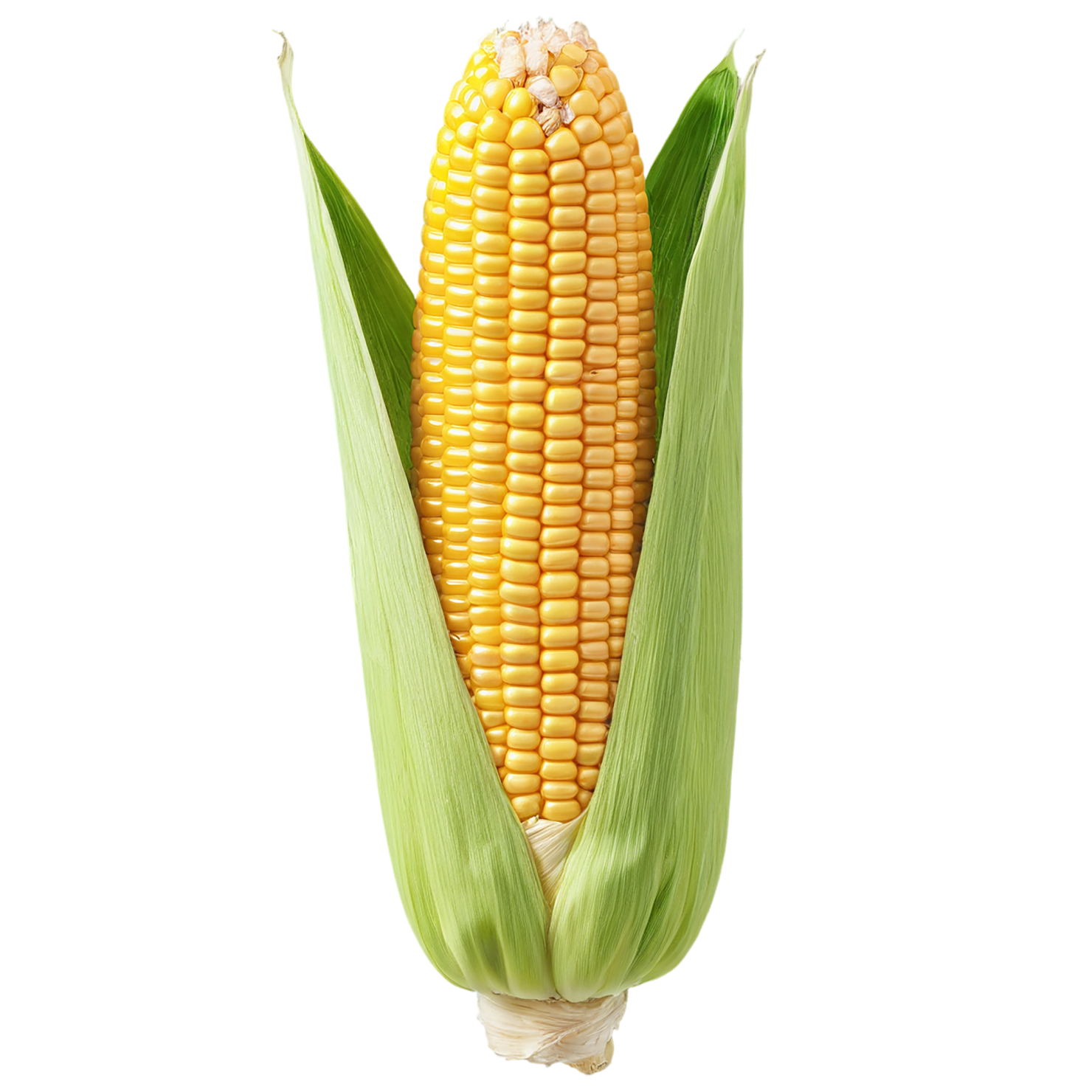 Corn grains isolated on transparent background, #6353