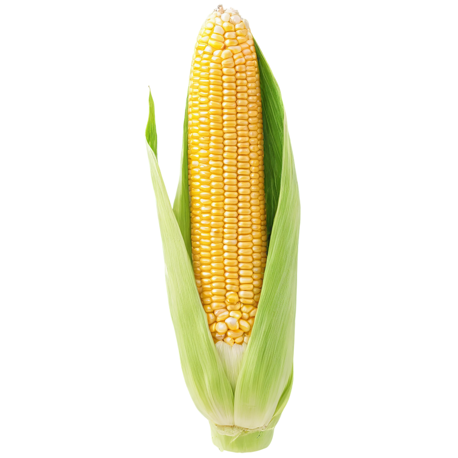 Corn grains isolated on transparent background, #6354
