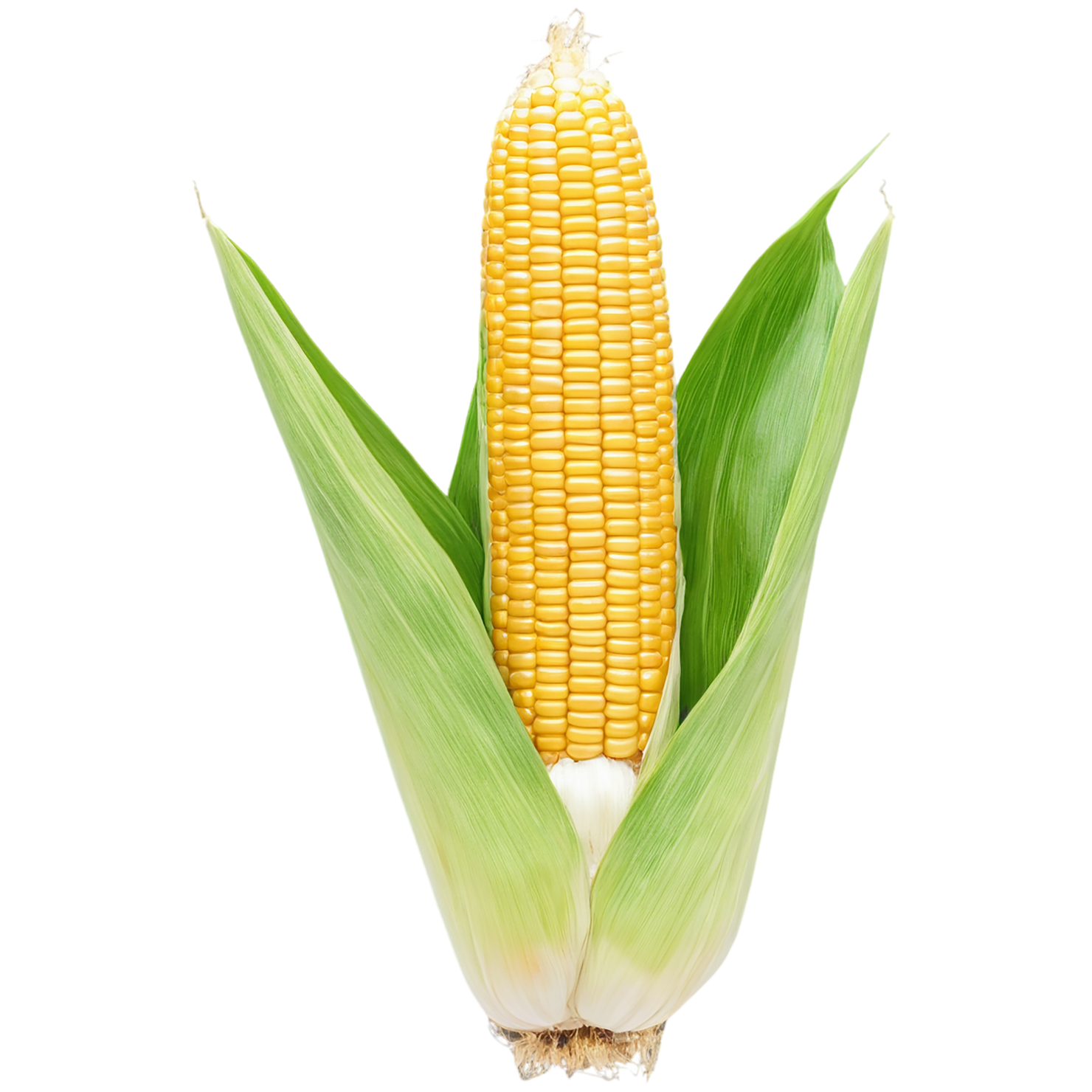 Corn grains isolated on transparent background, #6359
