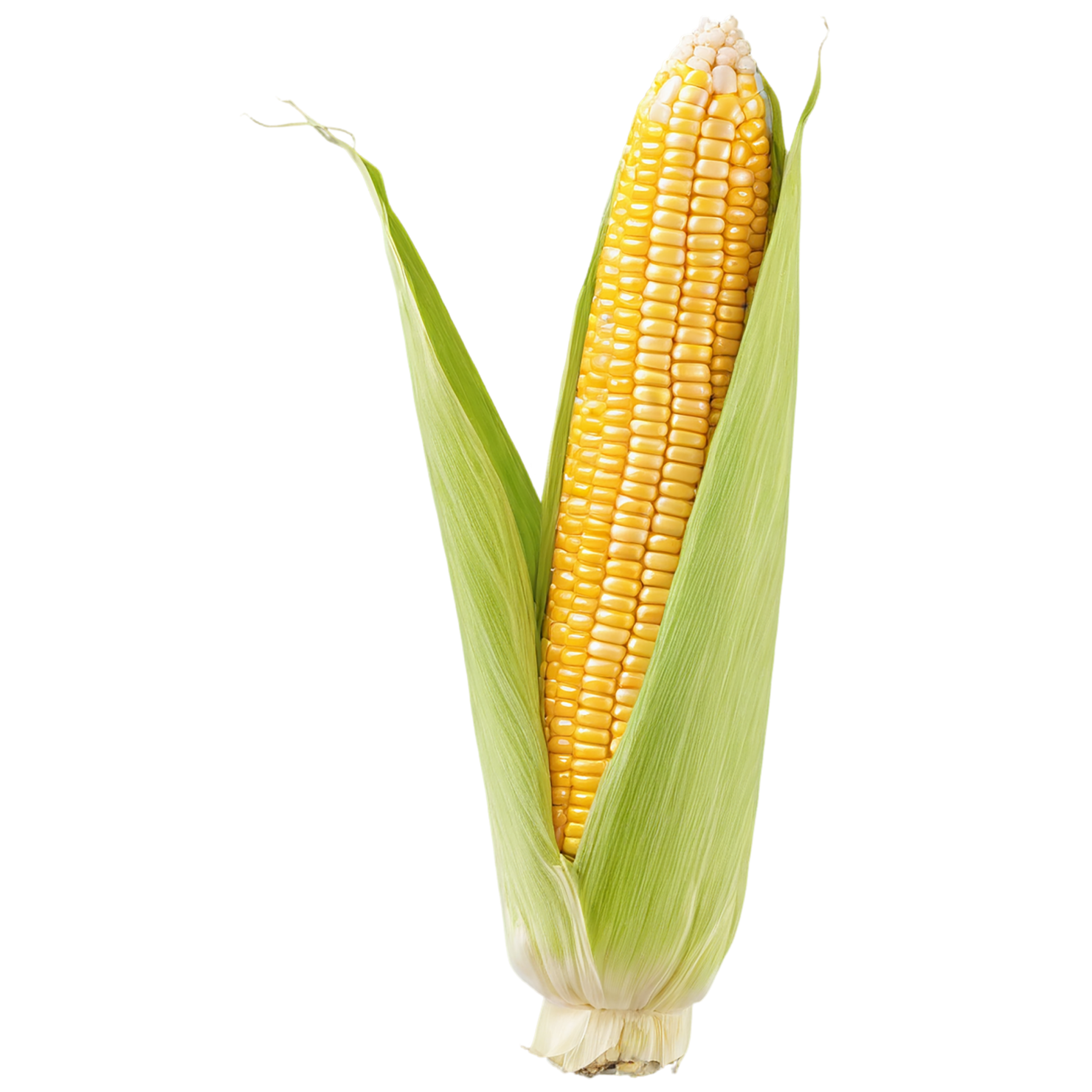 Corn grains isolated on transparent background, #6367