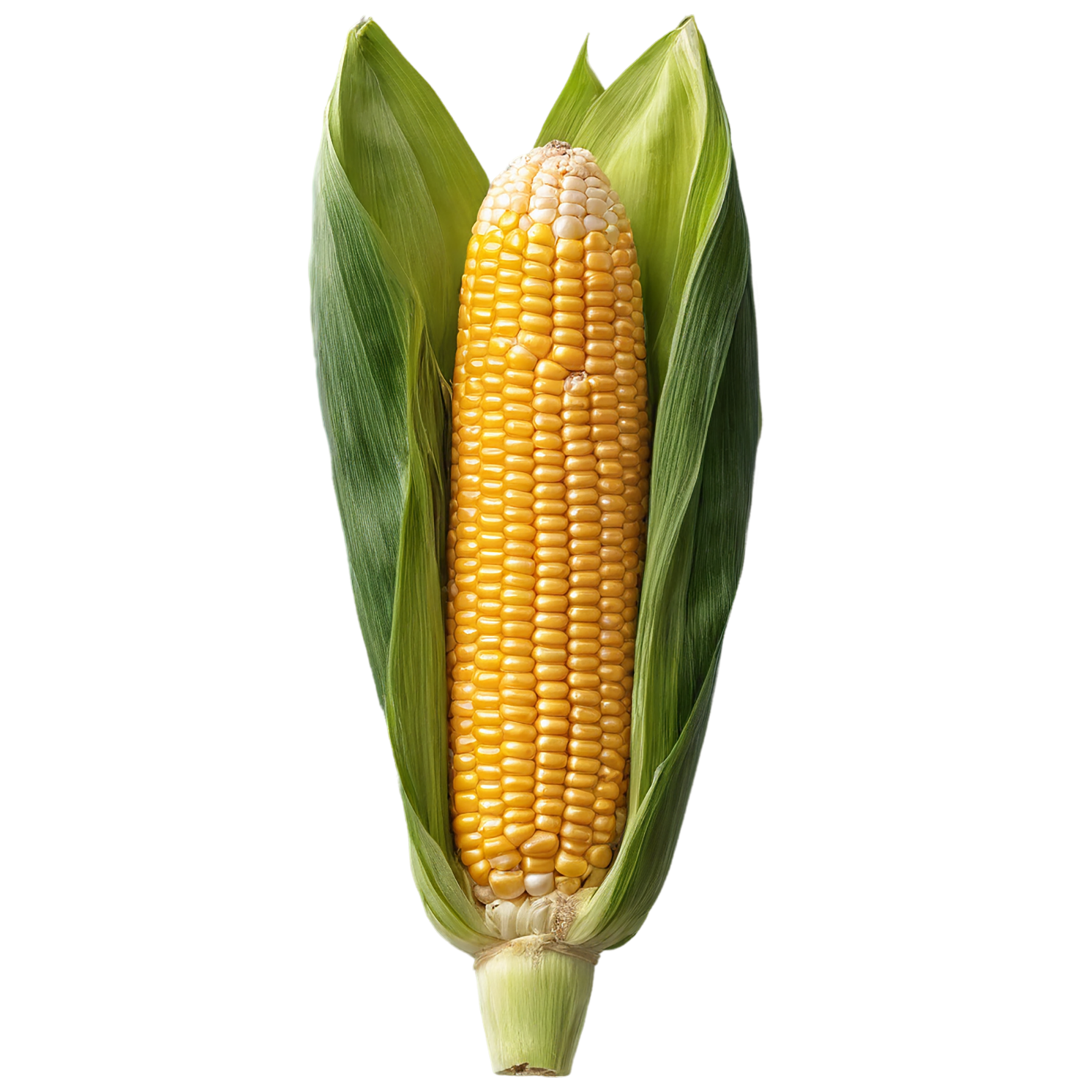 Corn grains isolated on transparent background, #6368