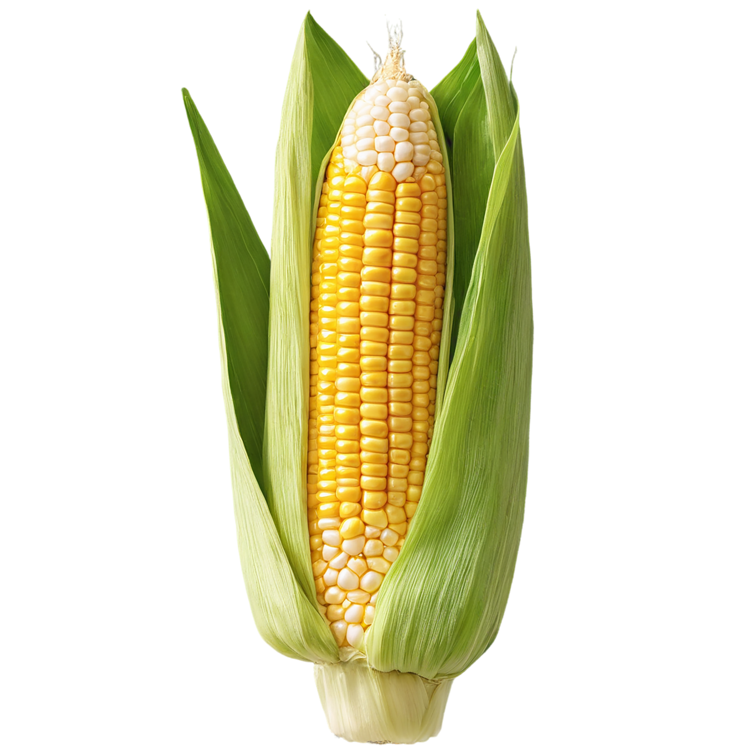 Corn grains isolated on transparent background, #6371