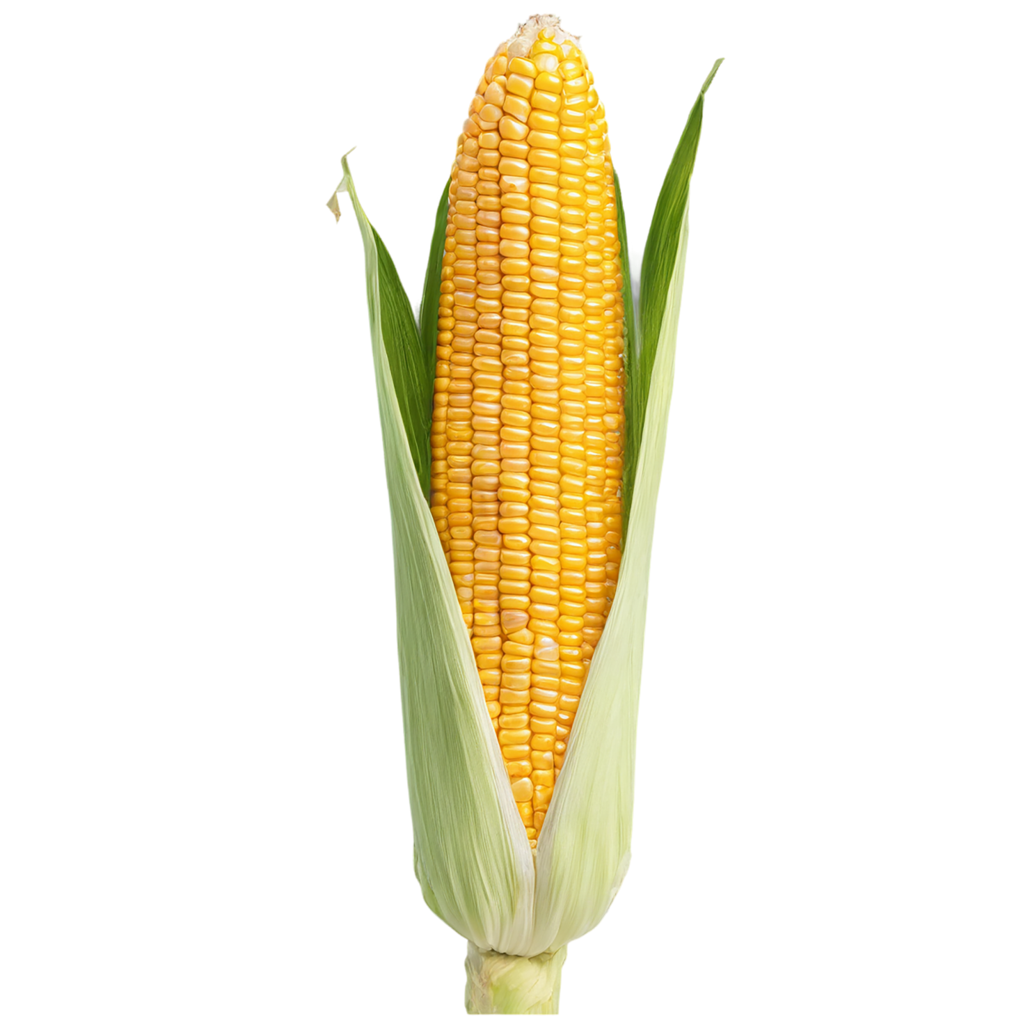 Corn grains isolated on transparent background, #6376