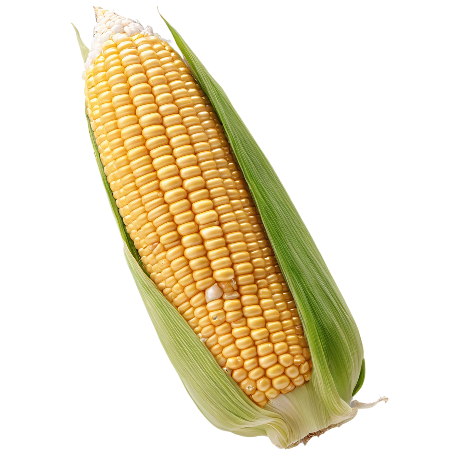 Corn grains isolated on transparent background, #6380