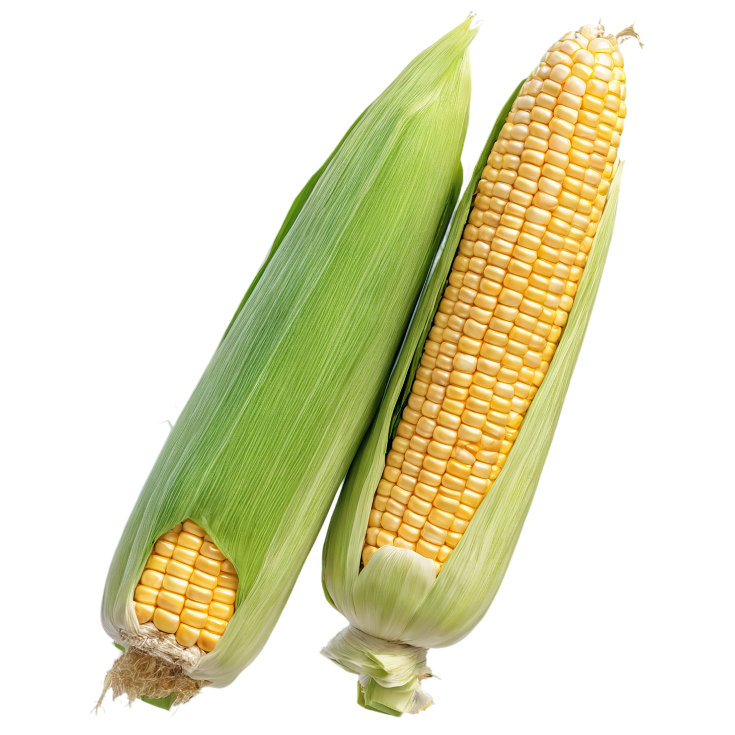 Corn grains isolated on transparent background, #6381