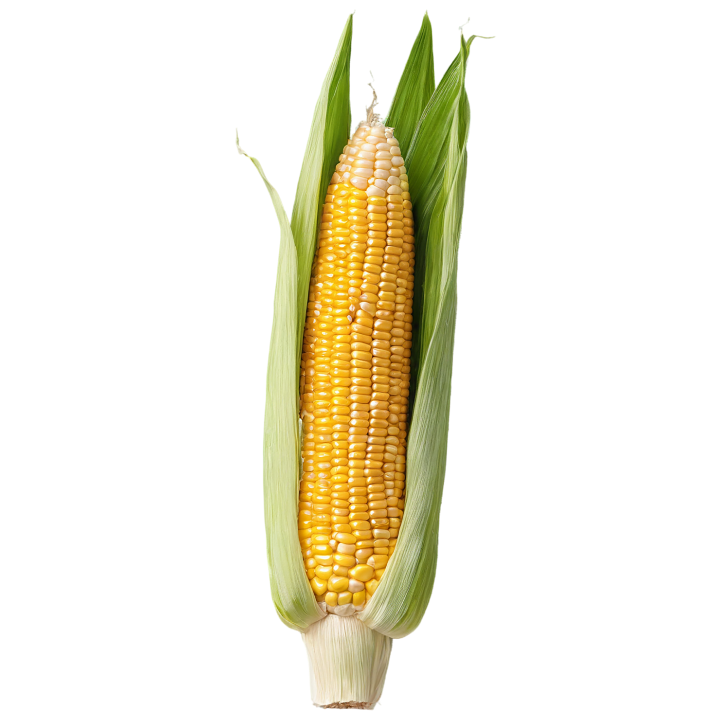 Corn grains isolated on transparent background, #6385