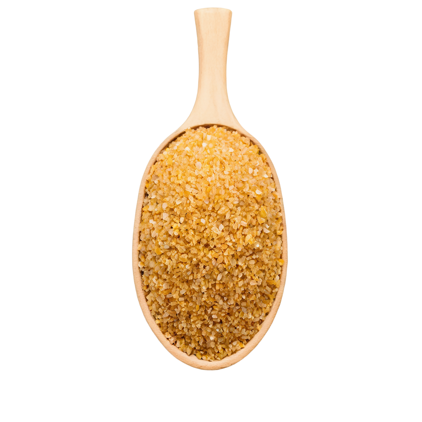 Bulgur grains isolated on transparent background, #6406