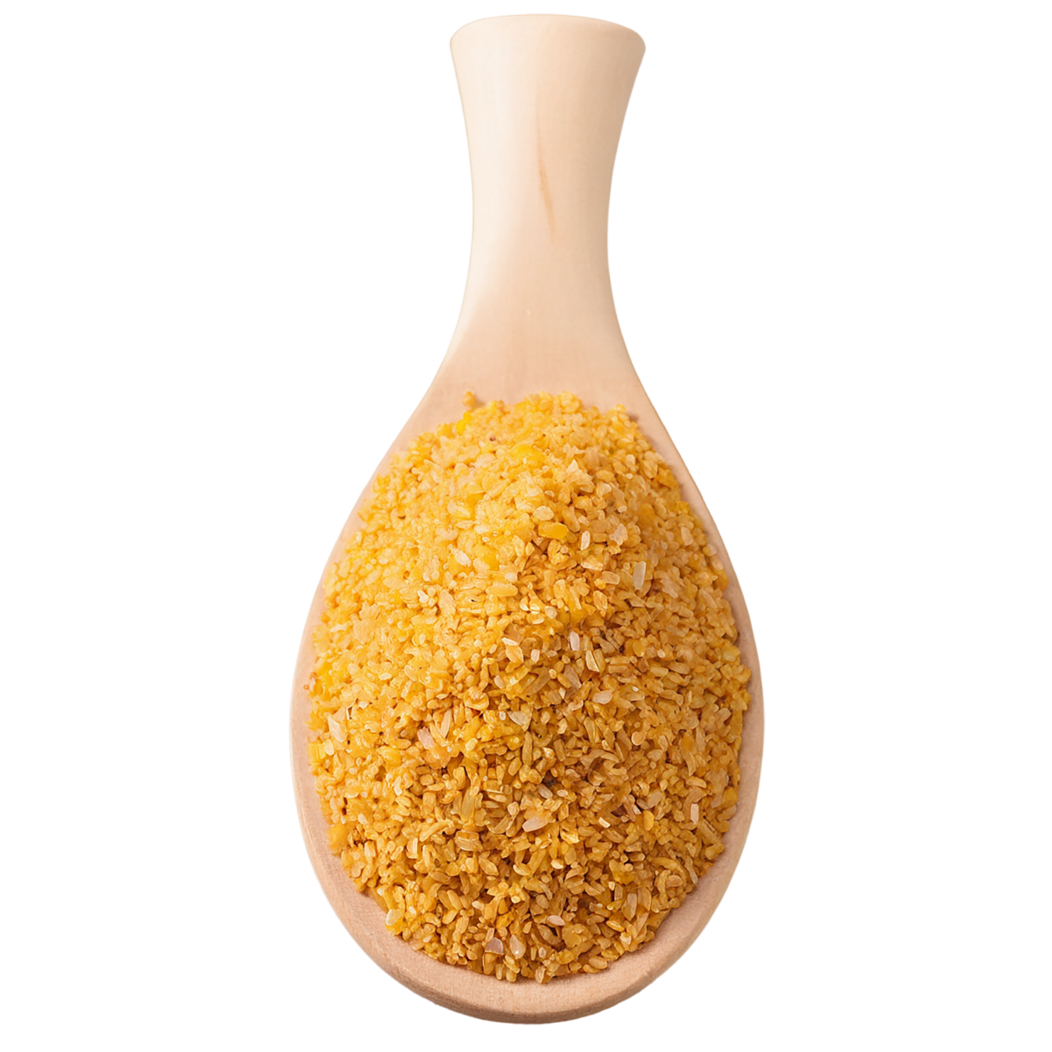 Bulgur grains isolated on transparent background, #6428