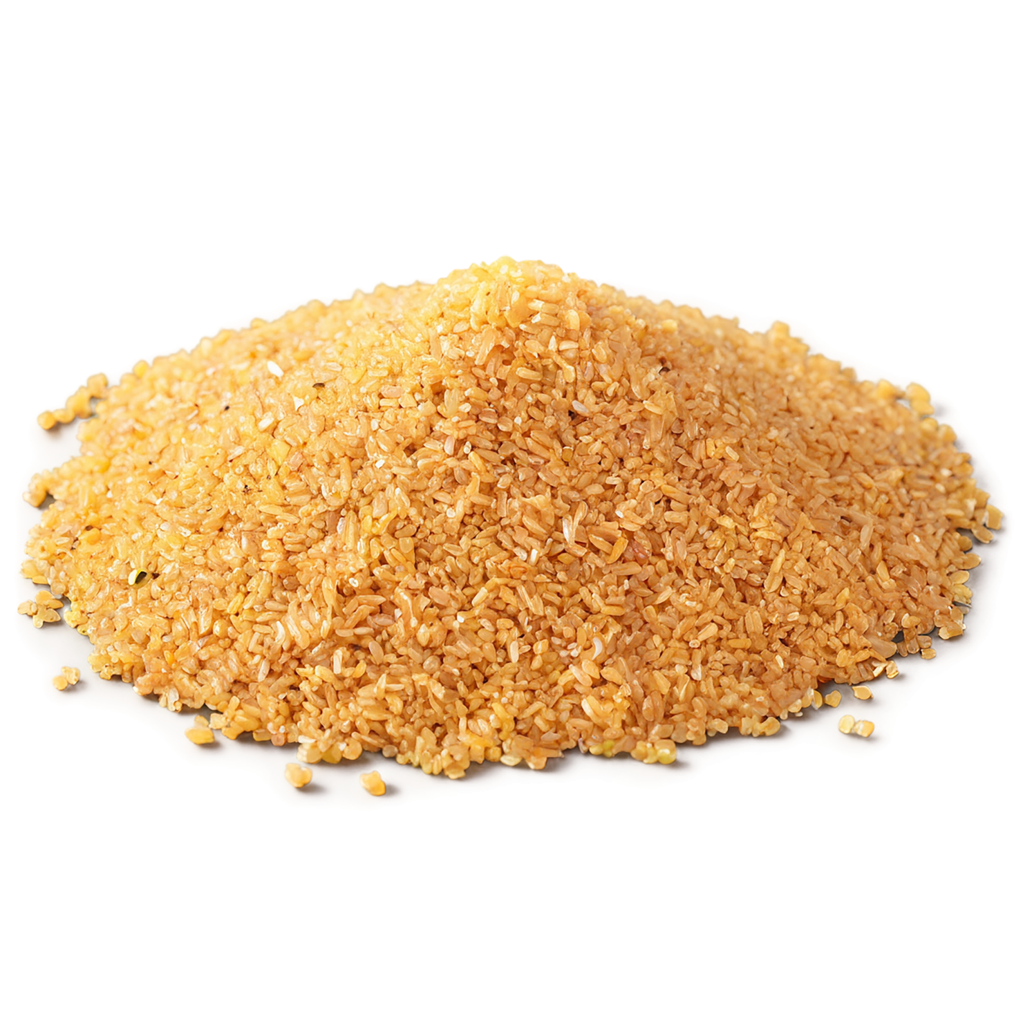 Bulgur grains isolated on transparent background, #6430