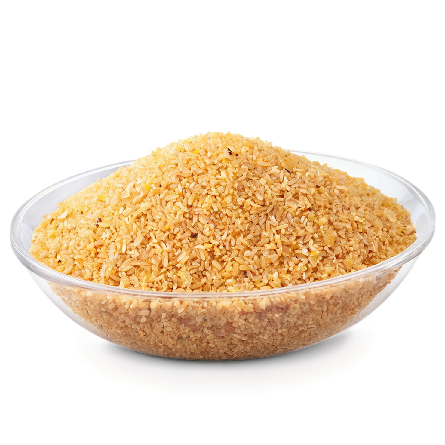 Bulgur grains isolated on transparent background, #6439