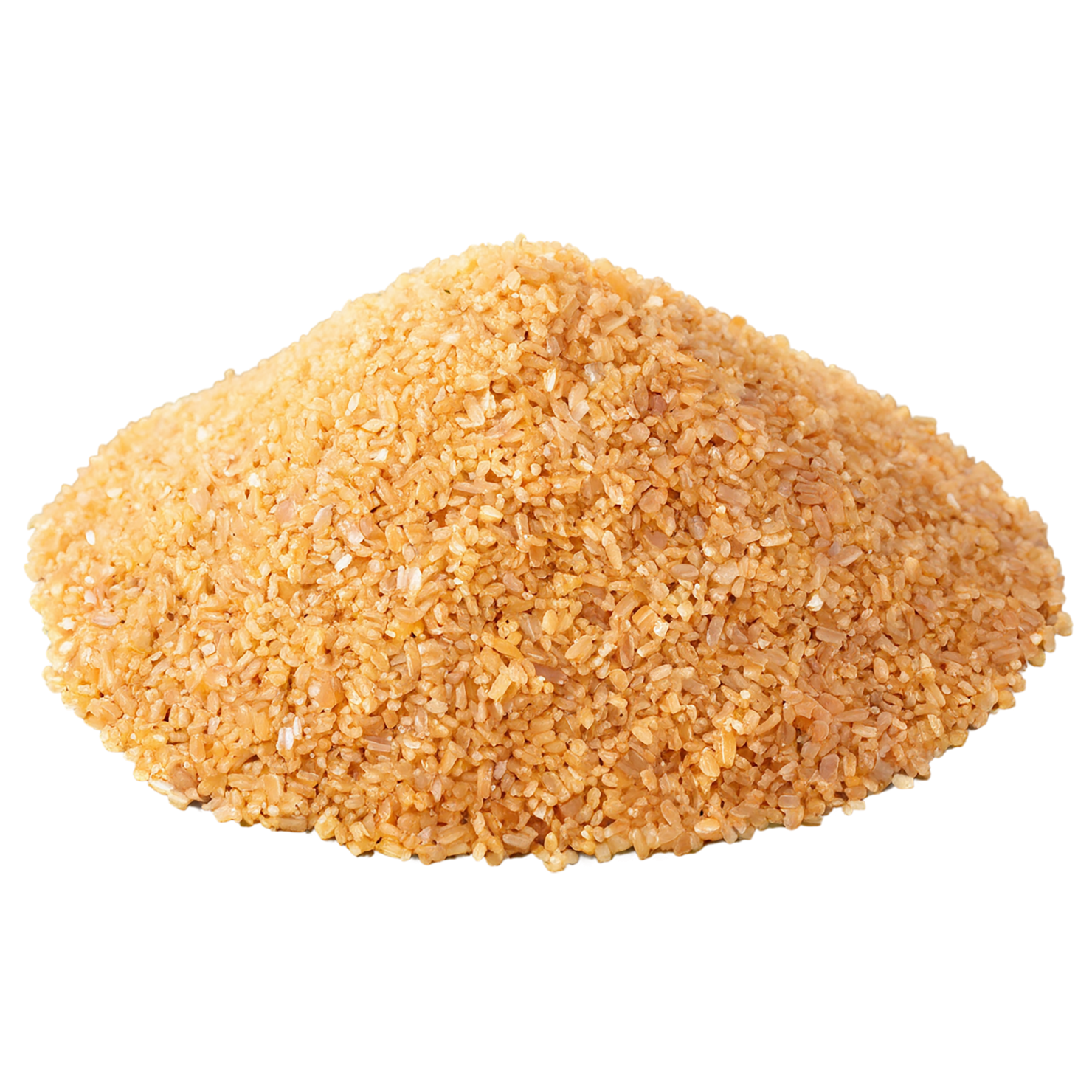 Bulgur grains isolated on transparent background, #6454