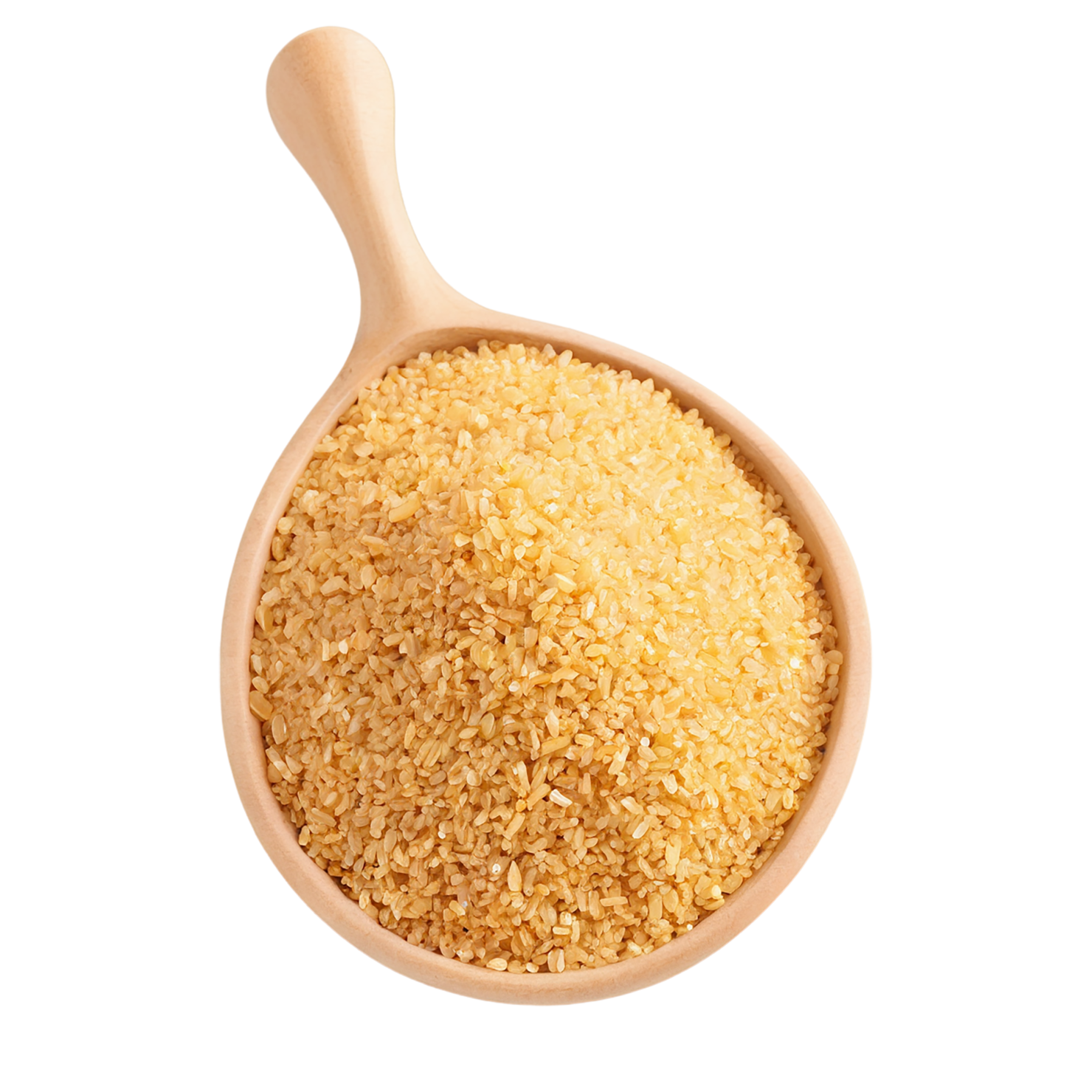 Bulgur grains isolated on transparent background, #6471