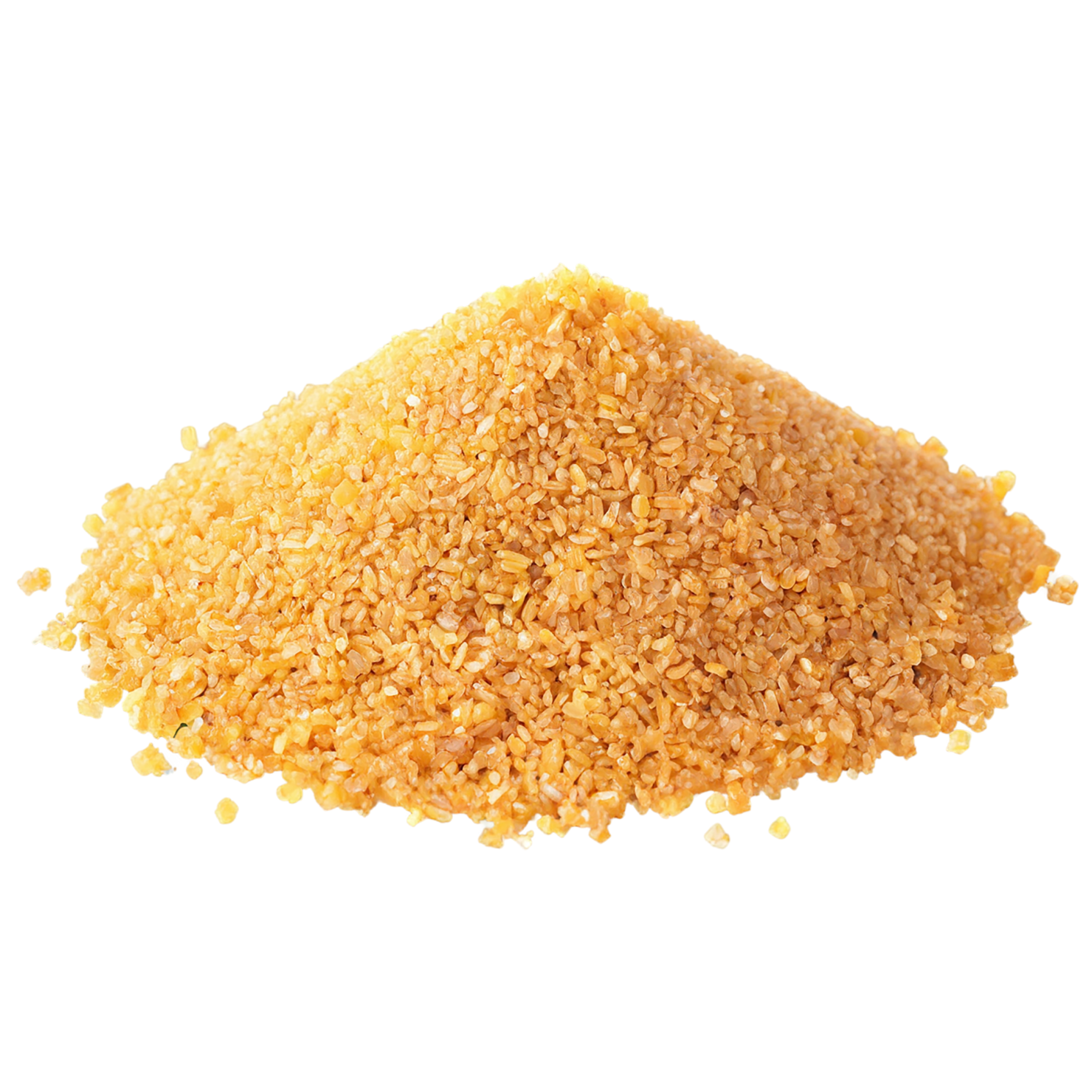 Bulgur grains isolated on transparent background, #6477