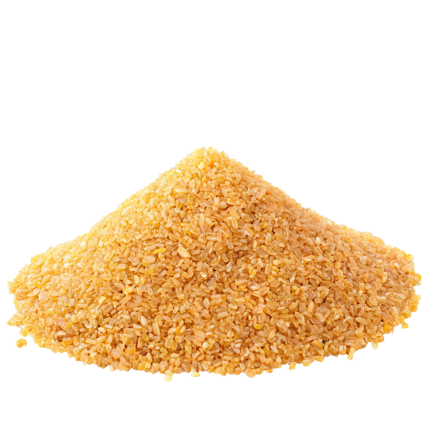 Bulgur grains isolated on transparent background, #6479