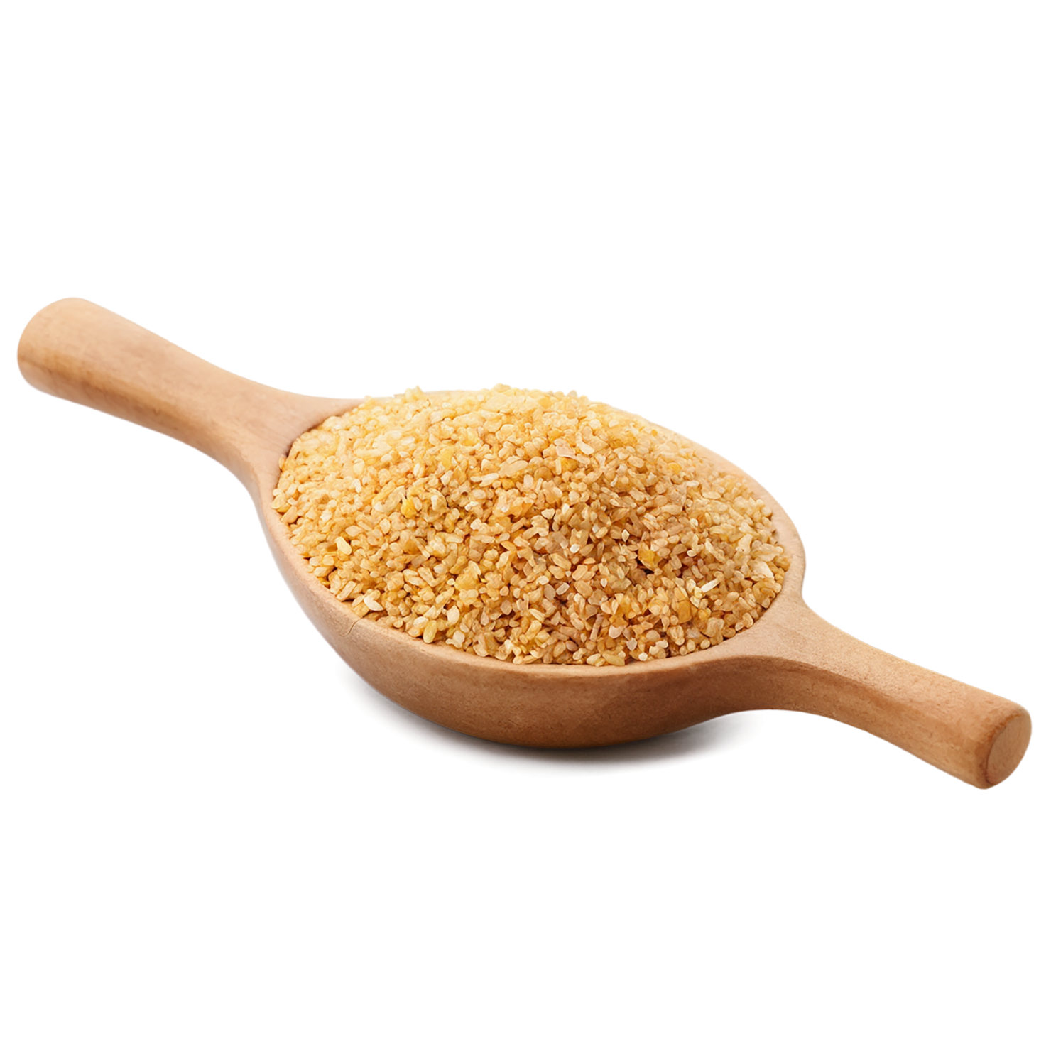 Bulgur grains isolated on transparent background, #6480