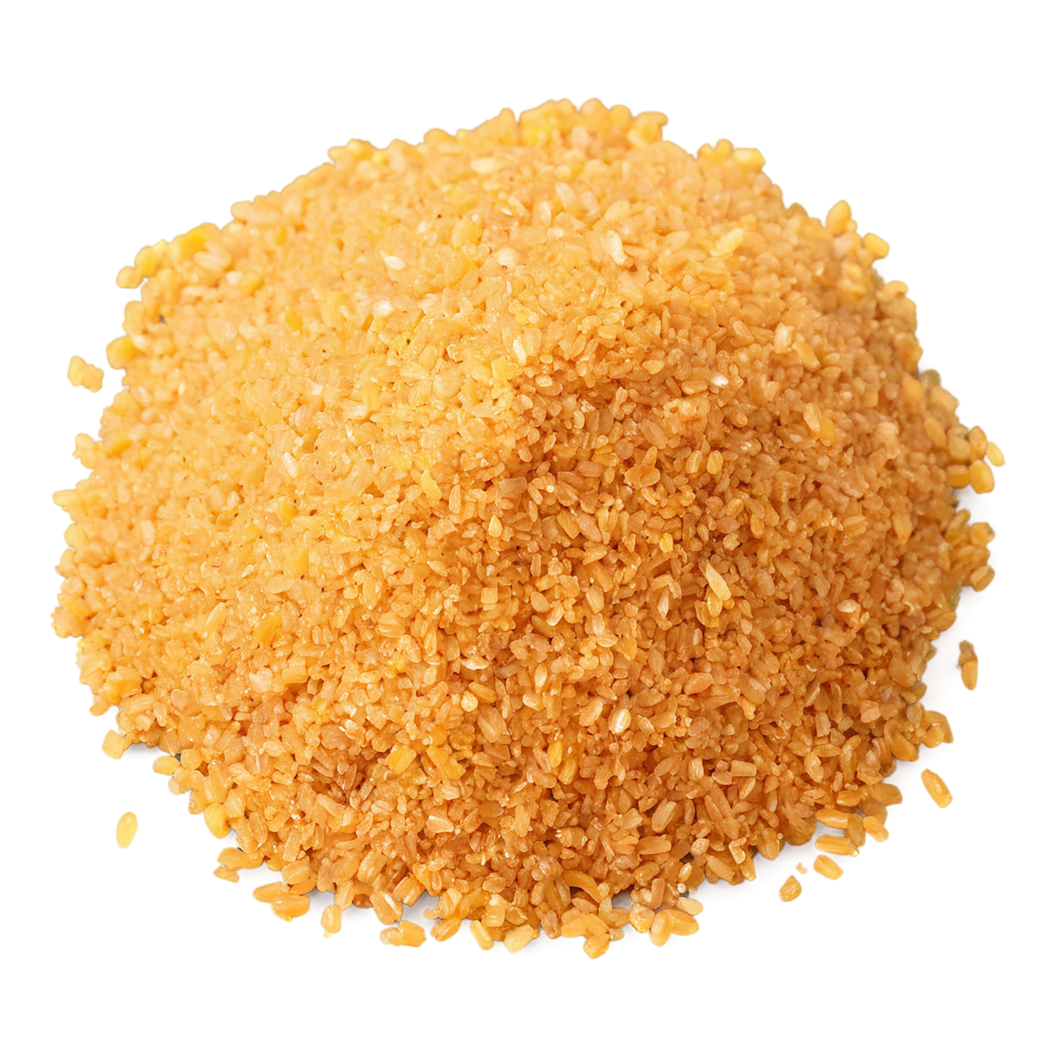 Bulgur grains isolated on transparent background, #6483