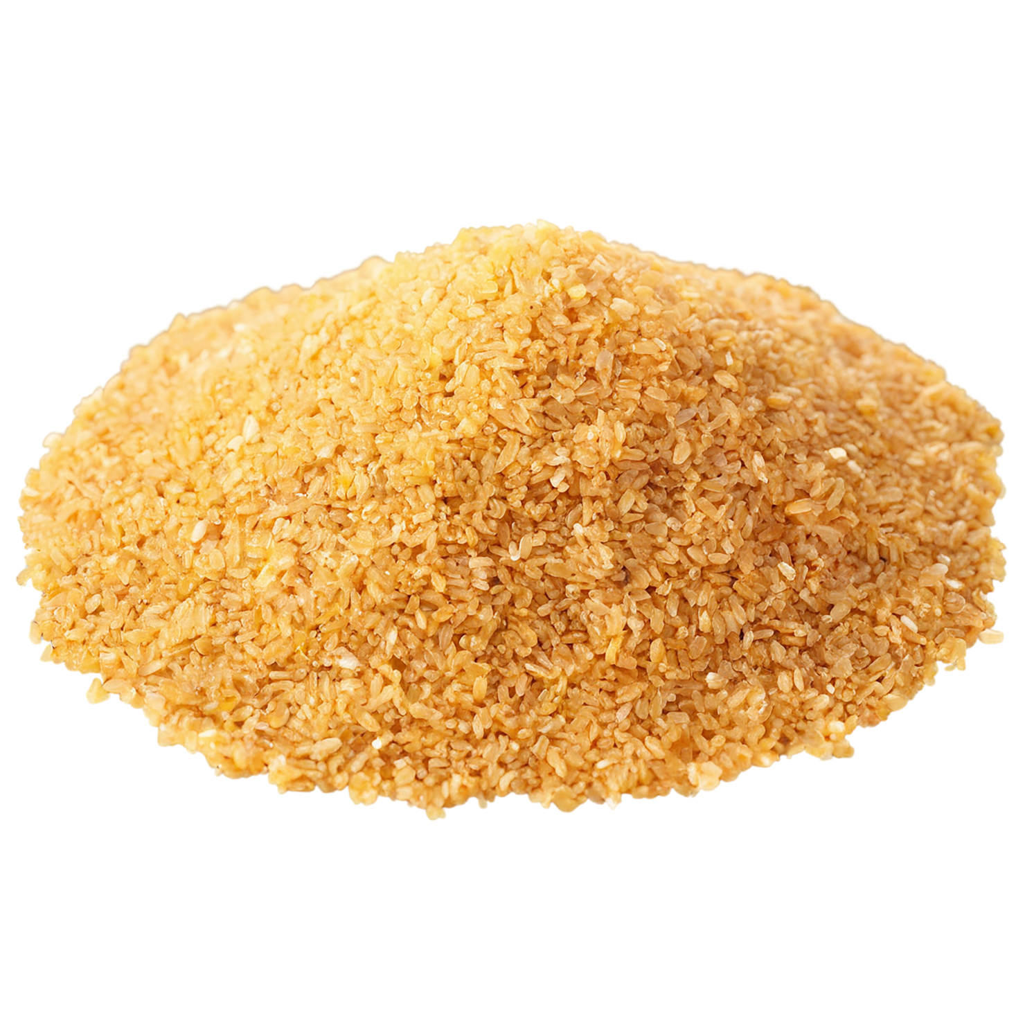 Bulgur grains isolated on transparent background, #6487