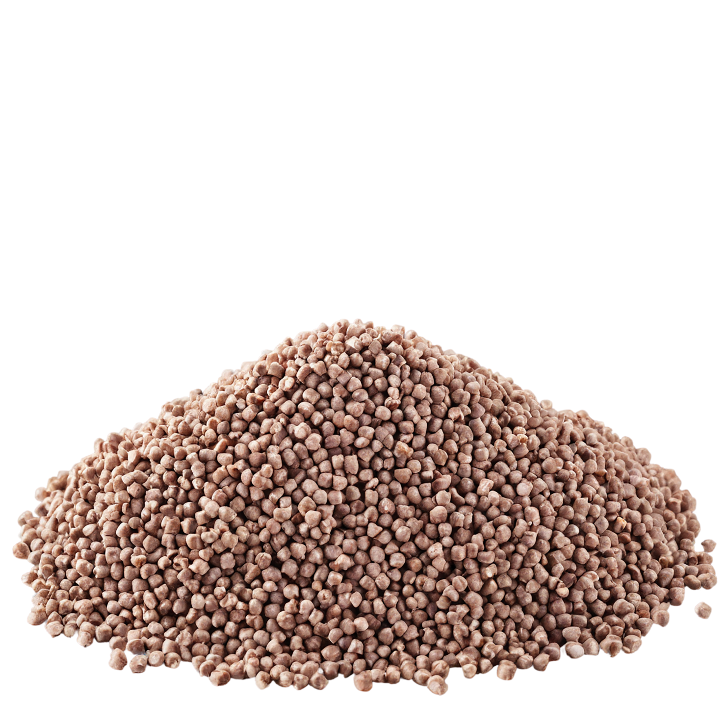 Buckwheat grains isolated on transparent background, #6496