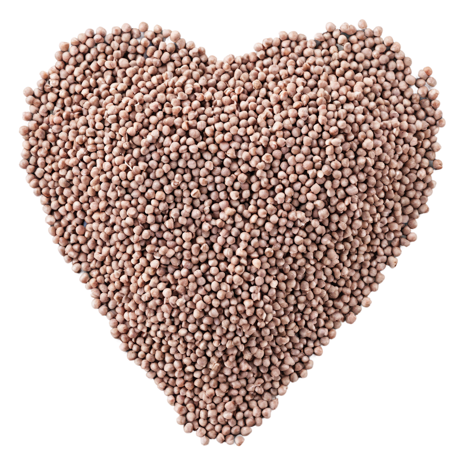 Buckwheat grains isolated on transparent background, #6512