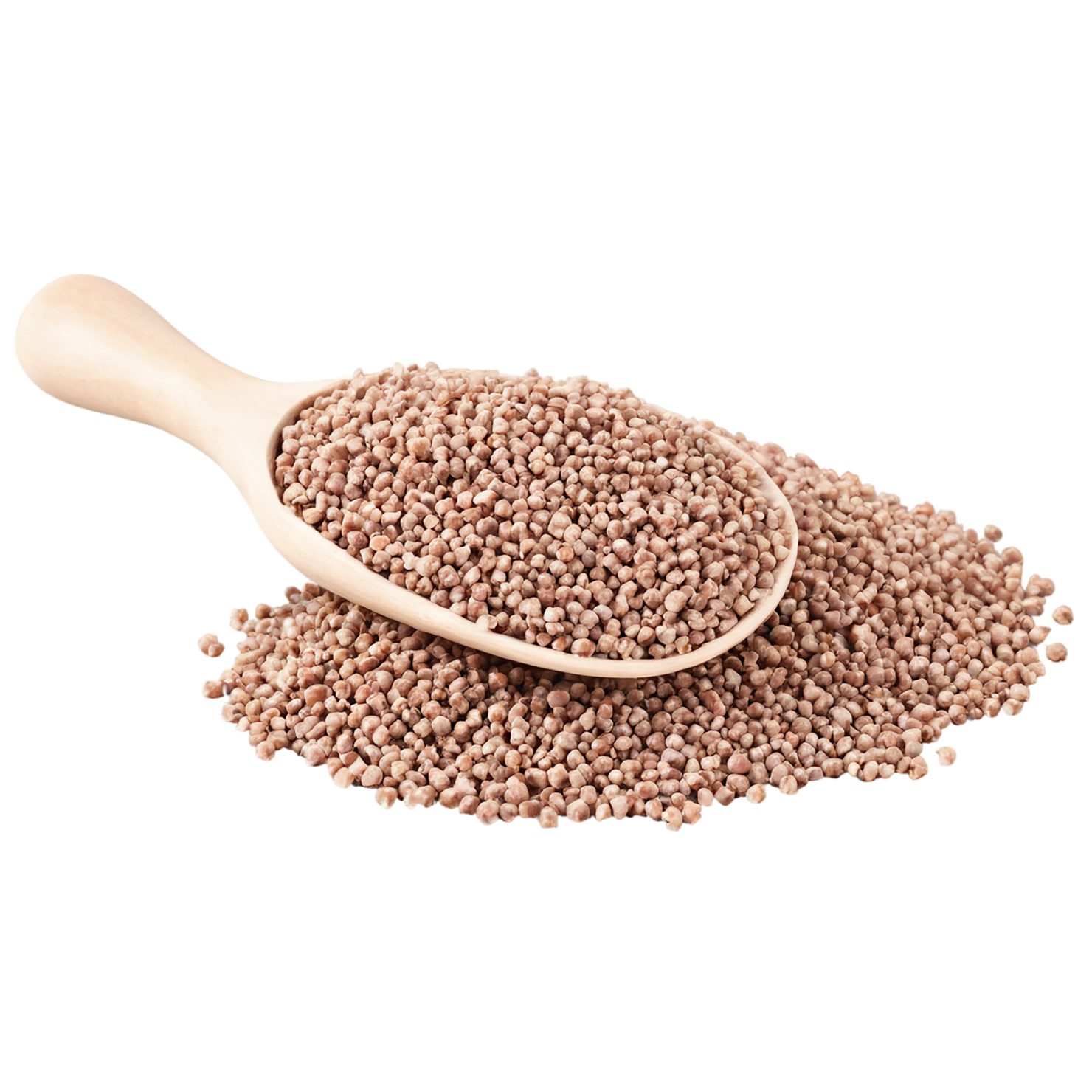 Buckwheat grains isolated on transparent background, #6559