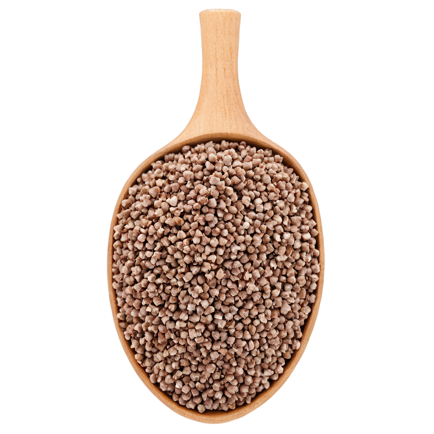 Buckwheat grains isolated on transparent background, #6566