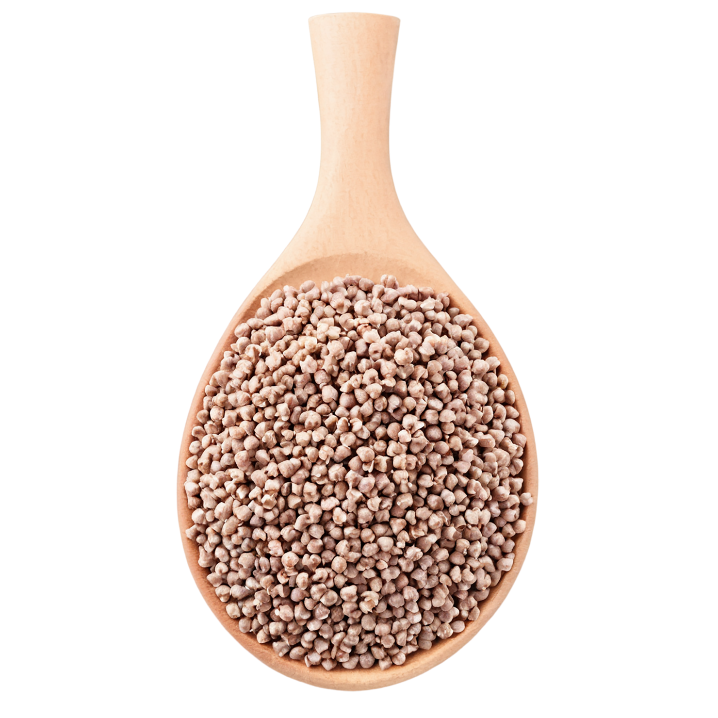 Buckwheat grains isolated on transparent background, #6582
