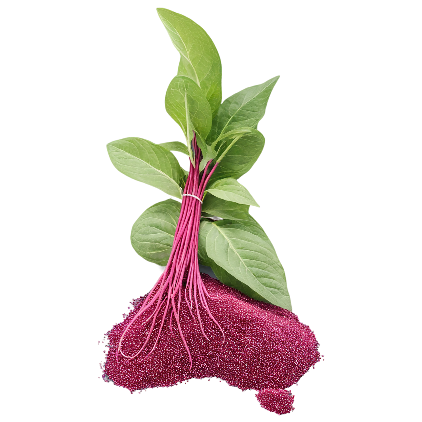 Amaranth grains isolated on transparent background, #6758