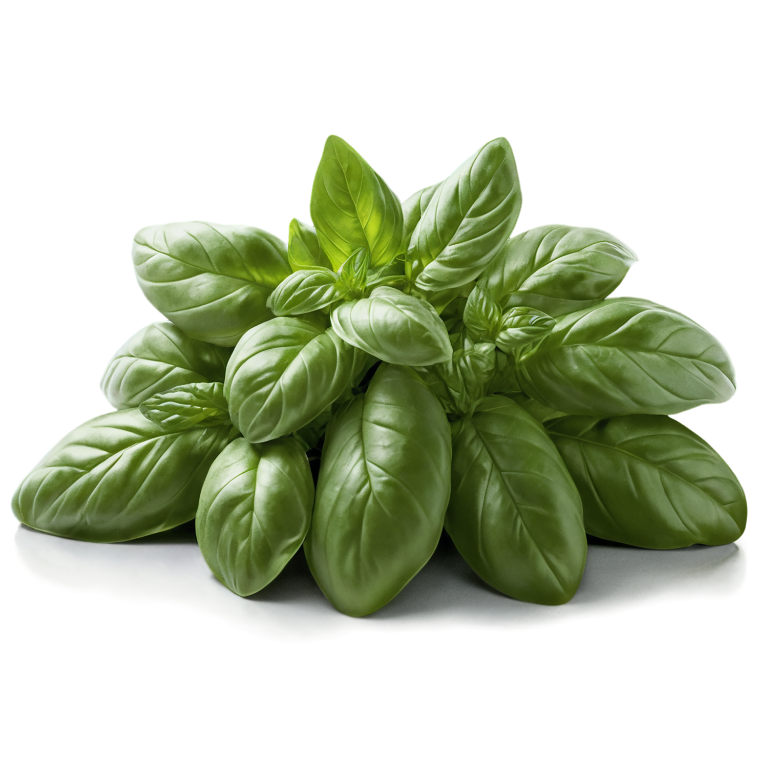 Basil Herbs isolated on transparent background, #6782