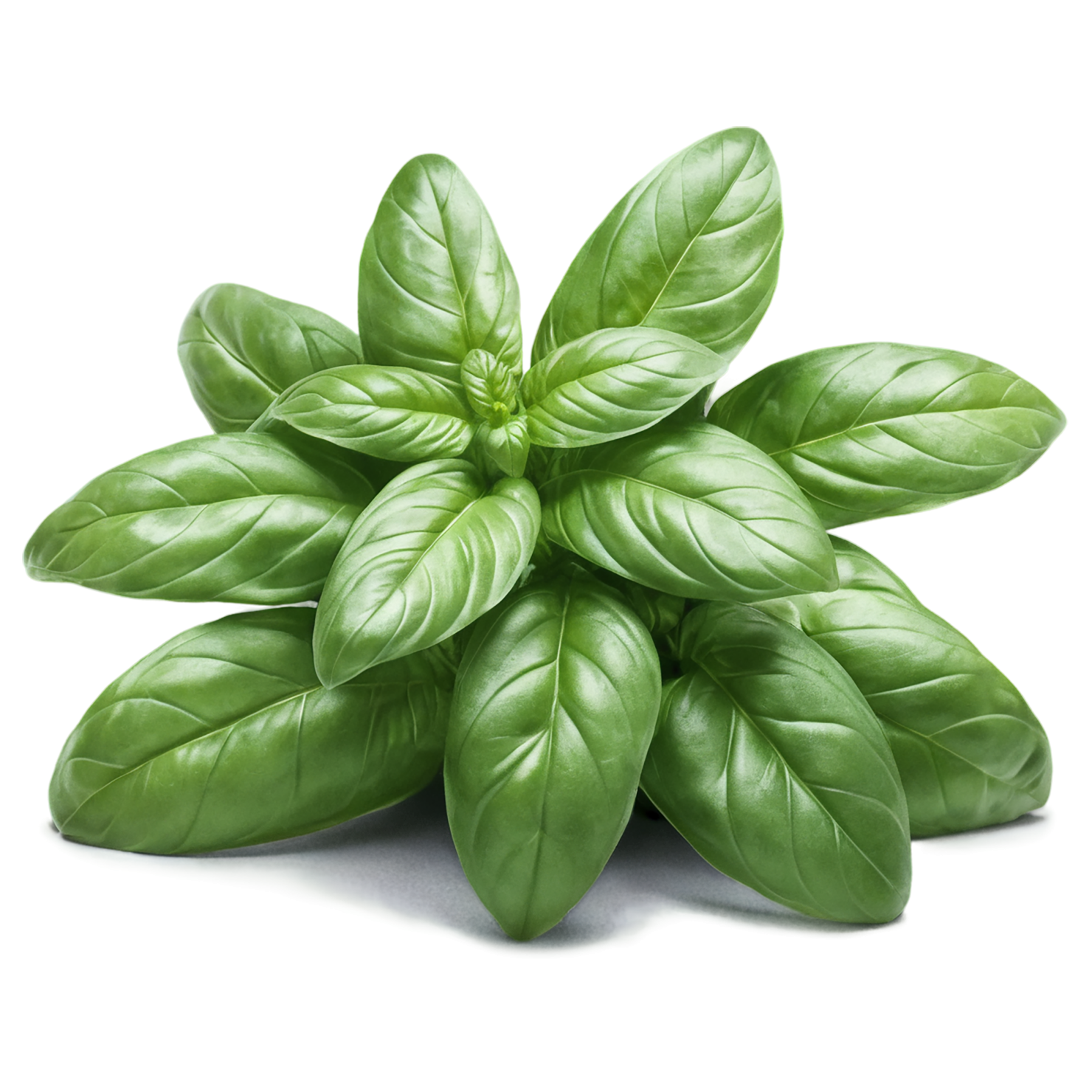 Basil Herbs isolated on transparent background, #6785