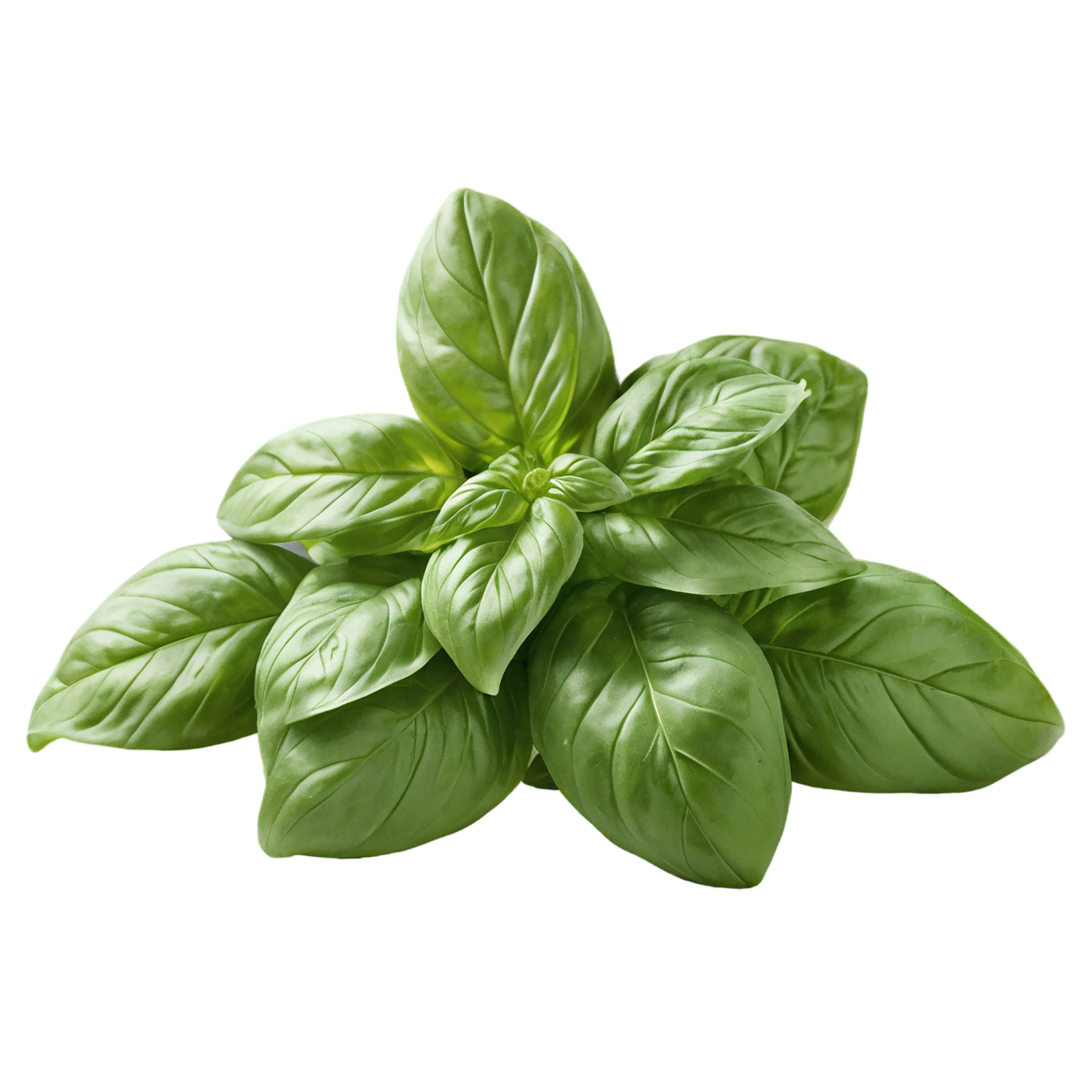 Basil Herbs isolated on transparent background, #6800