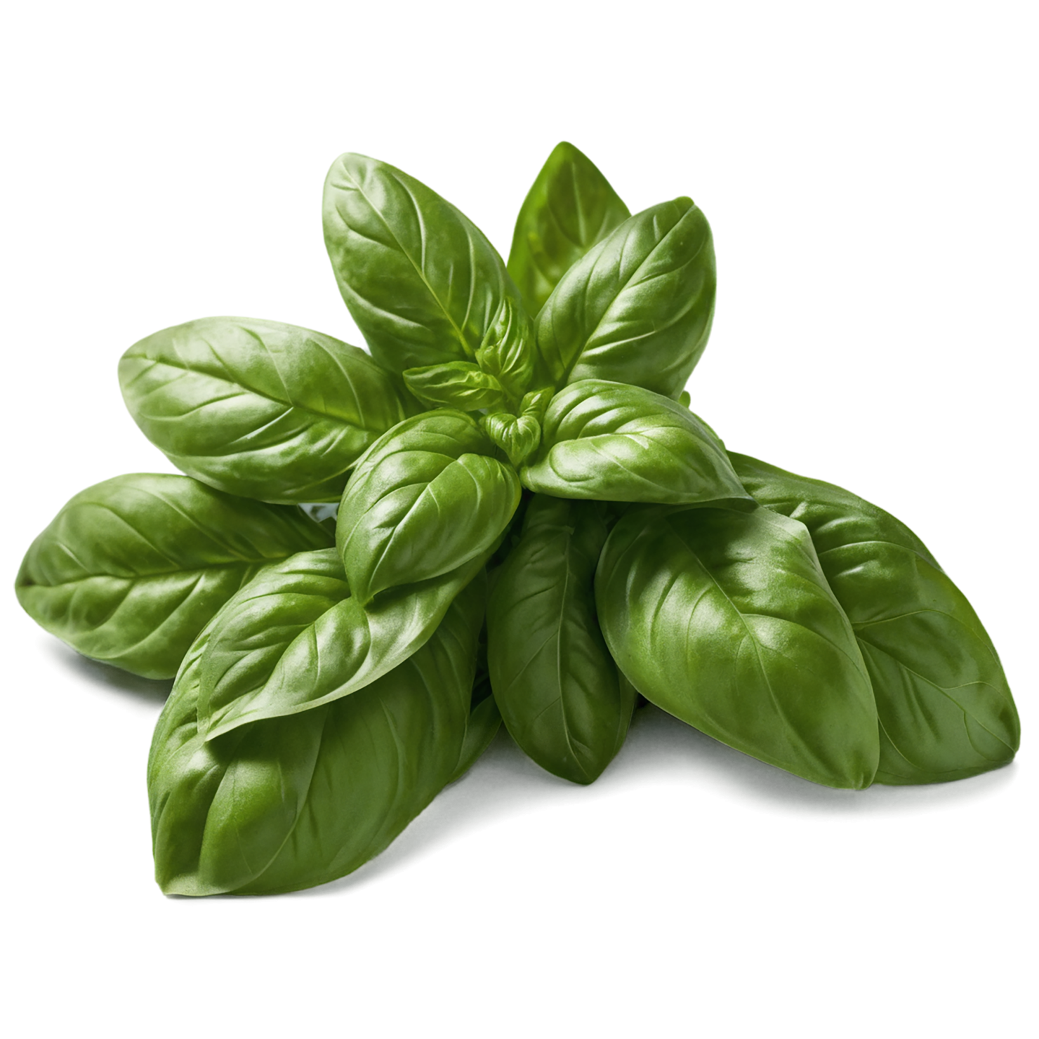 Basil Herbs isolated on transparent background, #6803